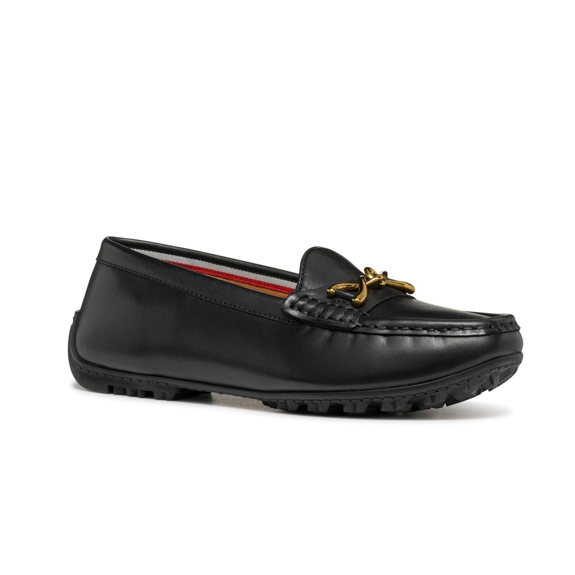 Geox Kosmopolis + Grip Moccassins D35RCB_00043 in Black