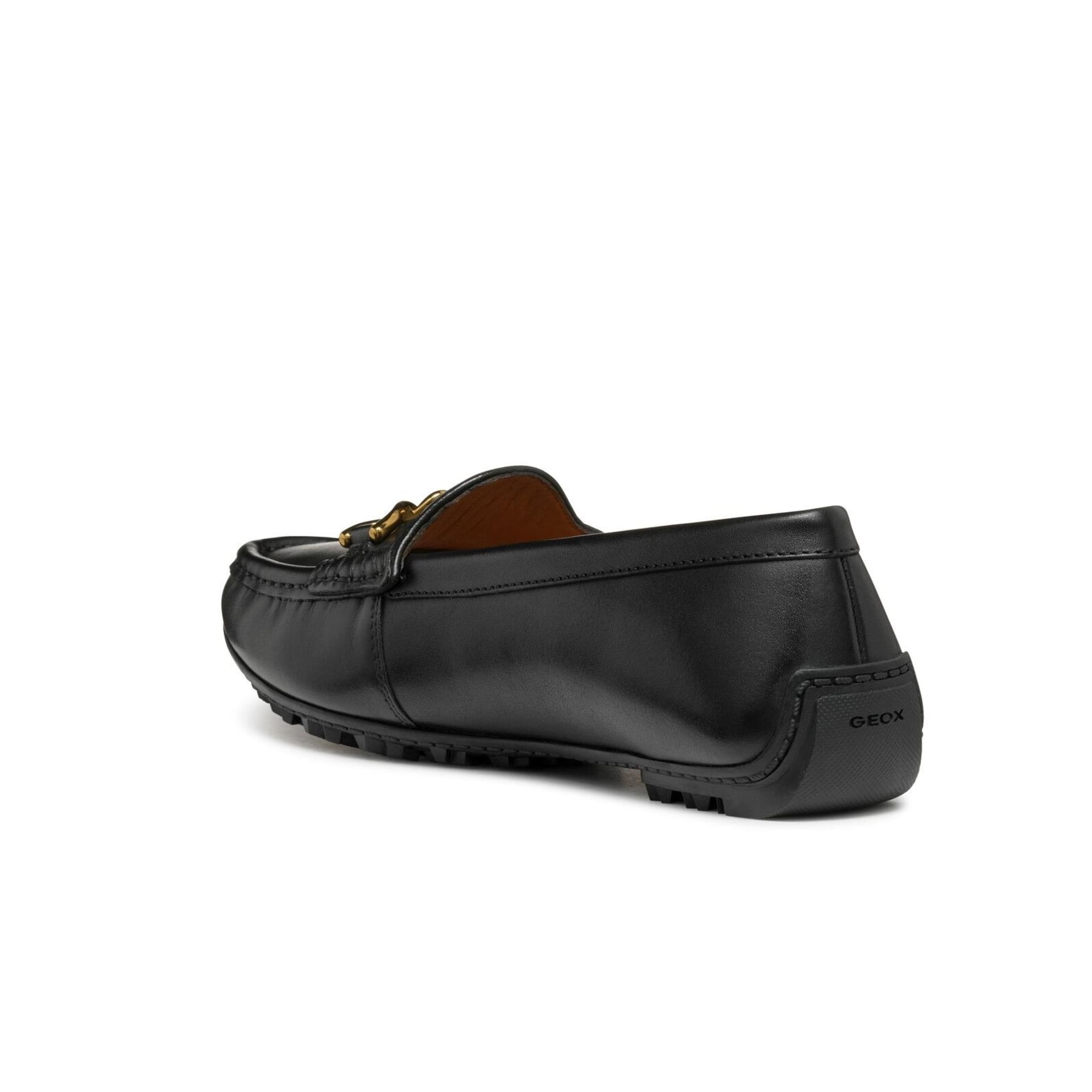 Geox Kosmopolis + Grip Moccassins D35RCB_00043 in Black