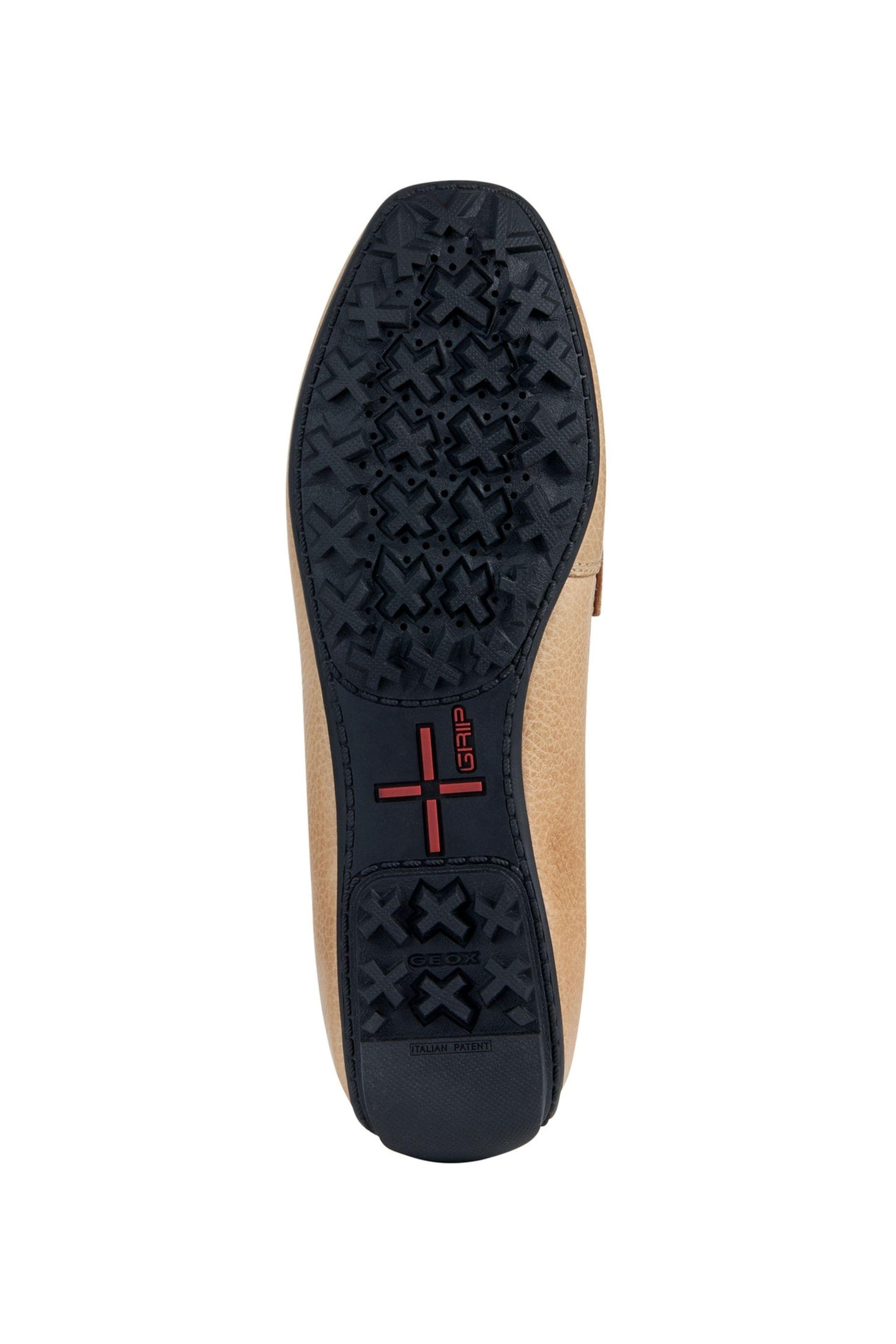 Geox Kosmopolis + Grip Moccassins D35RCB_00046 in Desert