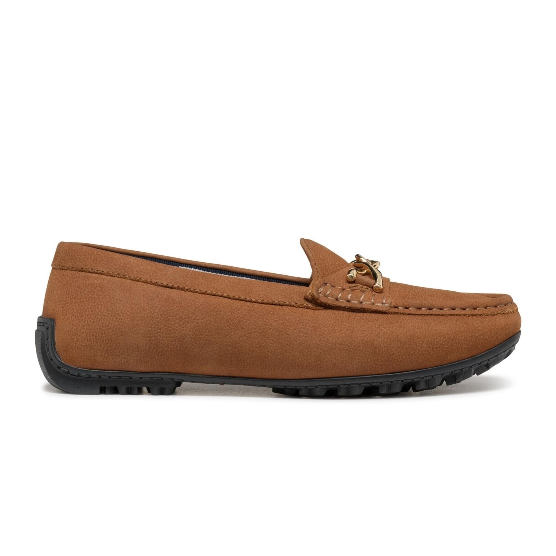 Geox Kosmopolis + Grip Moccassins D35RCB_0009A in Cognac