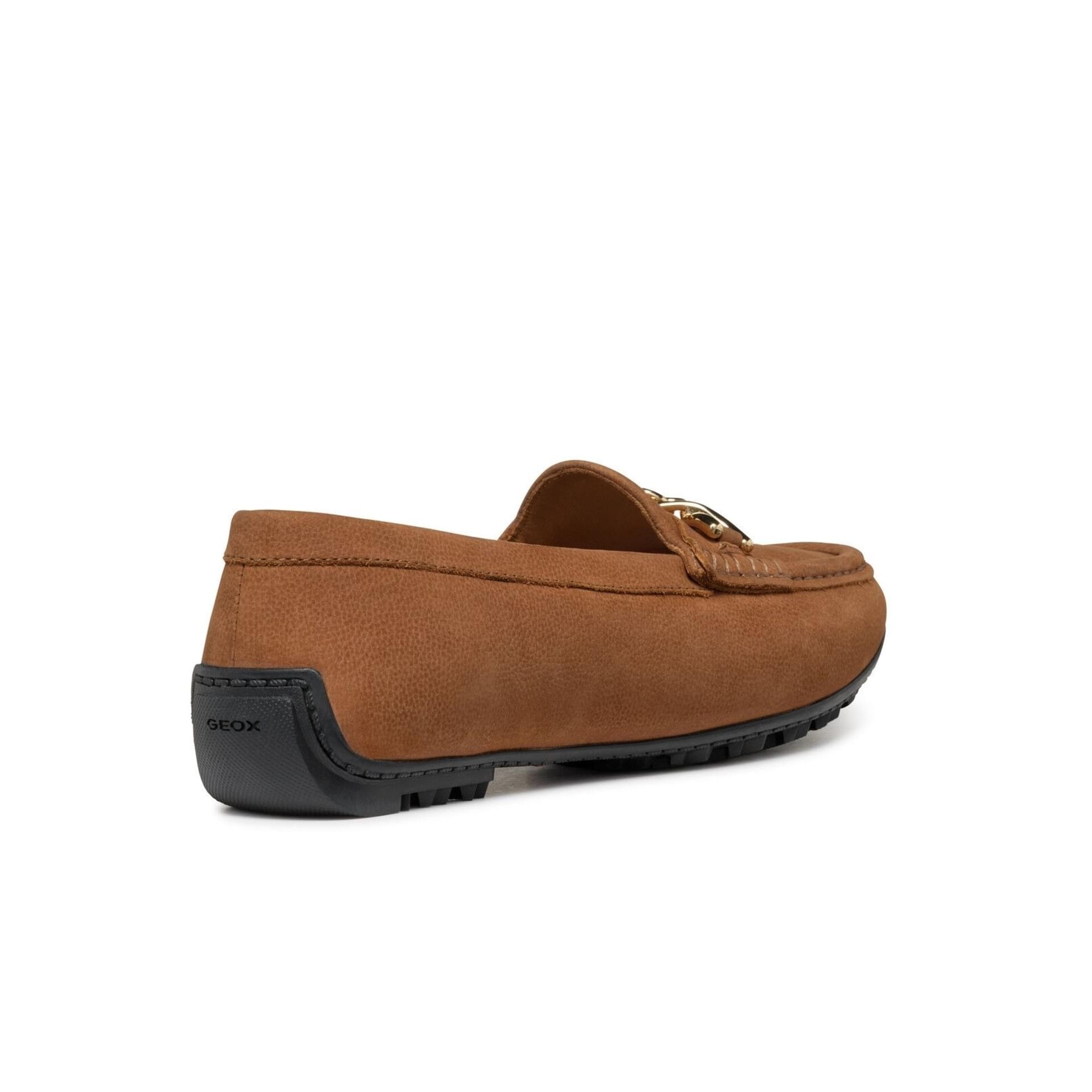 Geox Kosmopolis + Grip Moccassins D35RCB_0009A in Cognac