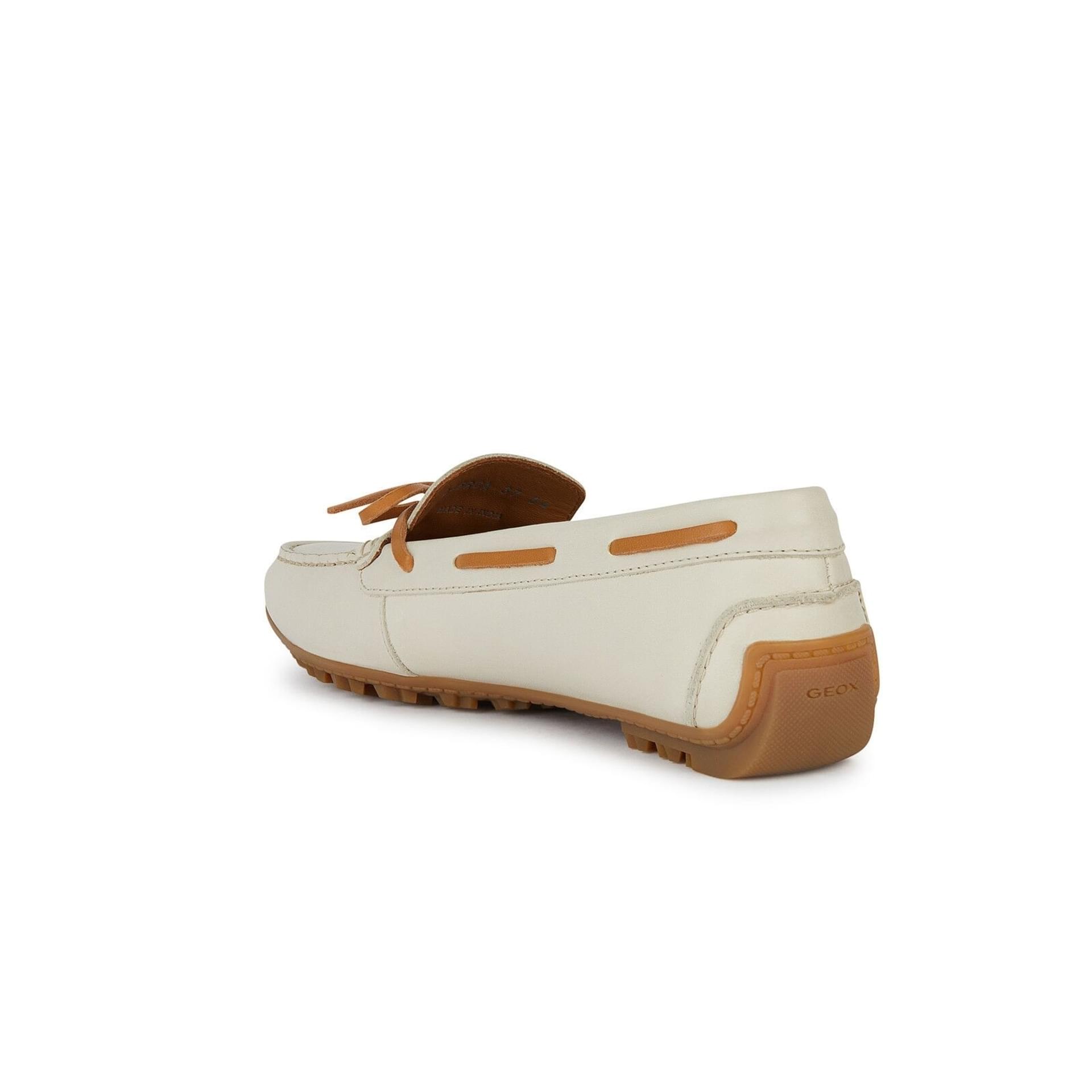 Geox Kosmopolis + Grip Moccassins D45RCA_00043 in Light Sand/Camel