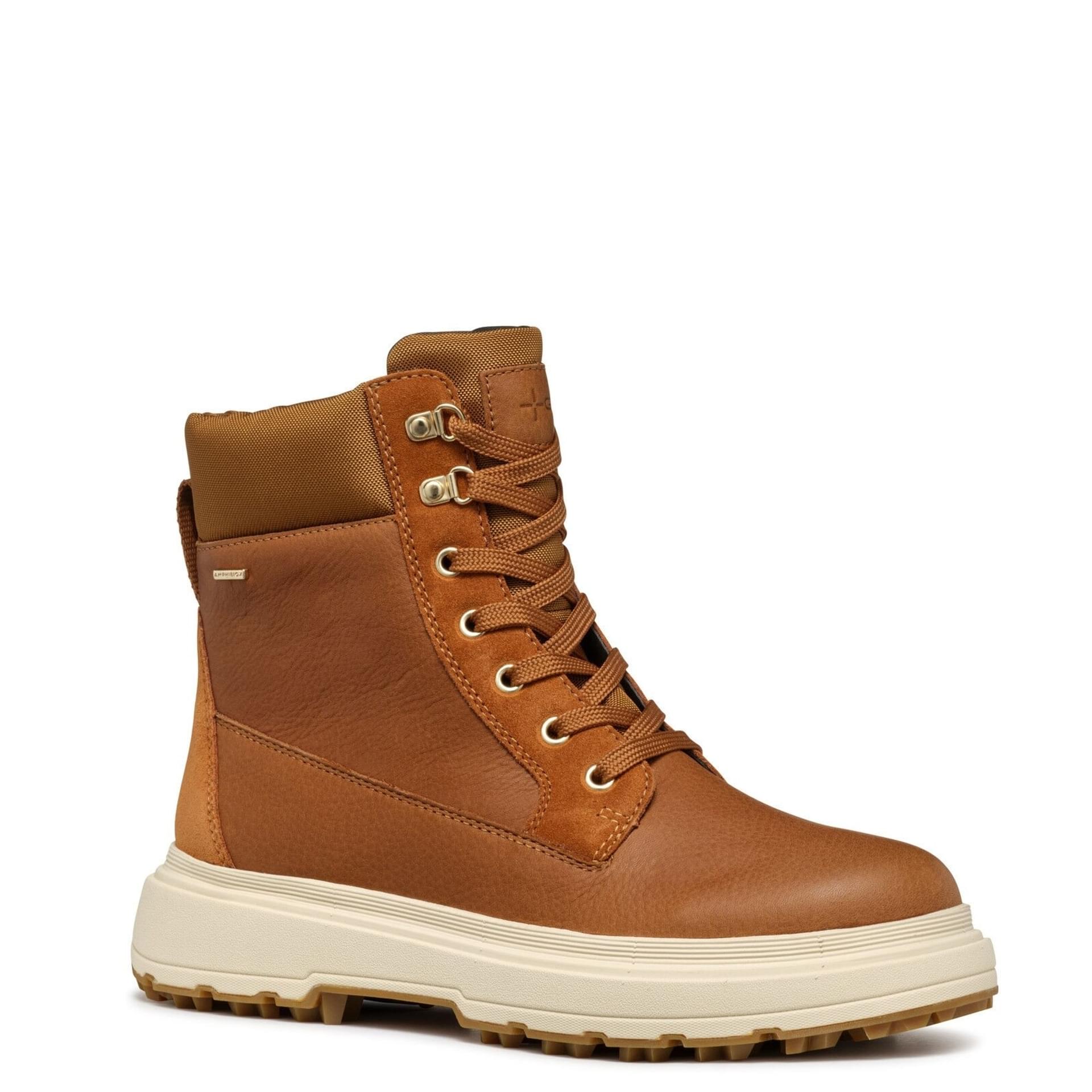 Geox Lamidie + Grip Abx Bottines D46XMB_0FV22 in Cognac