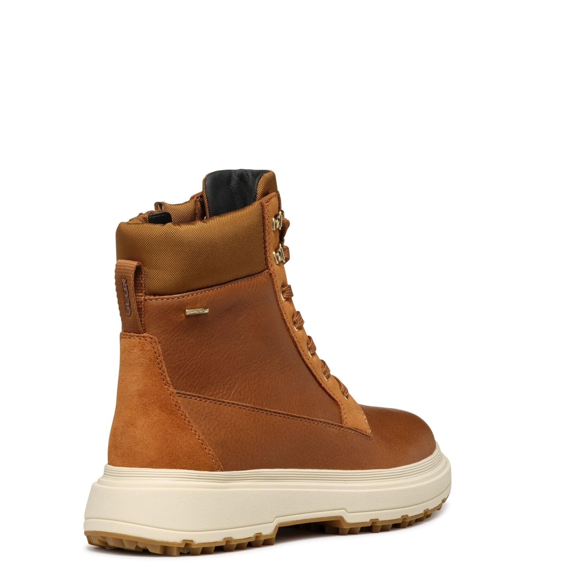 Geox Lamidie + Grip Abx Ankle Boots D46XMB_0FV22 in Cognac