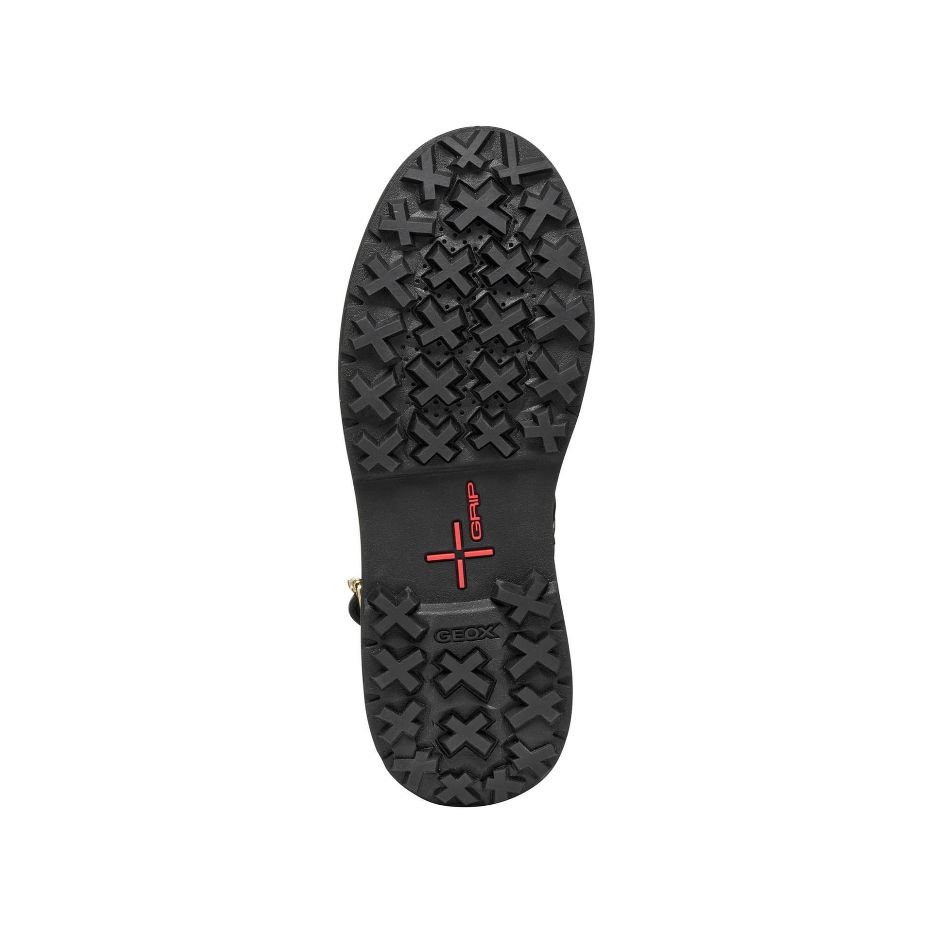 Geox Lamidie + Grip Abx Enkellaarsjes D56XMB_00085 in Black