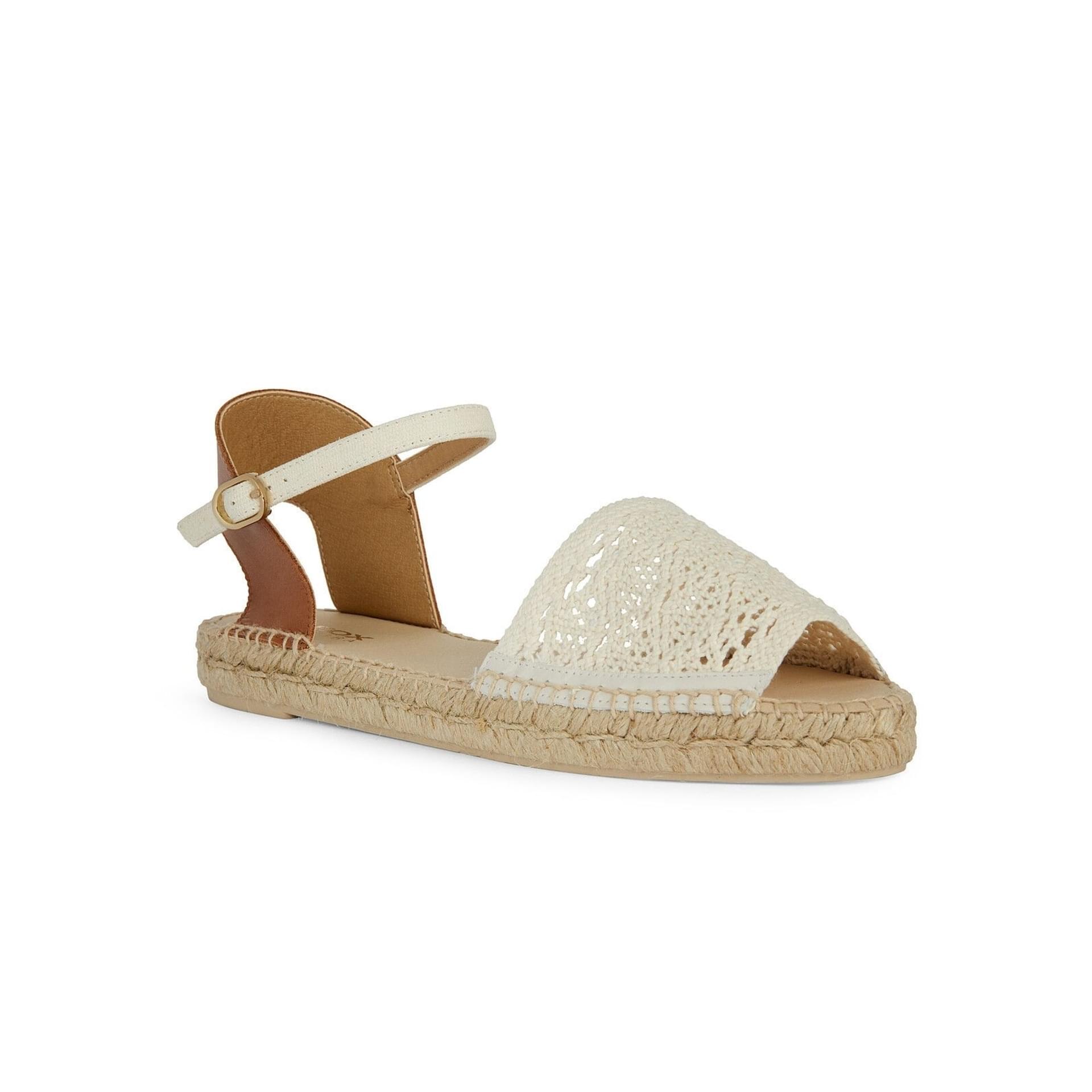 Geox Lampedusa Sandals D45V0C_0DS43 in Sand/Cognac