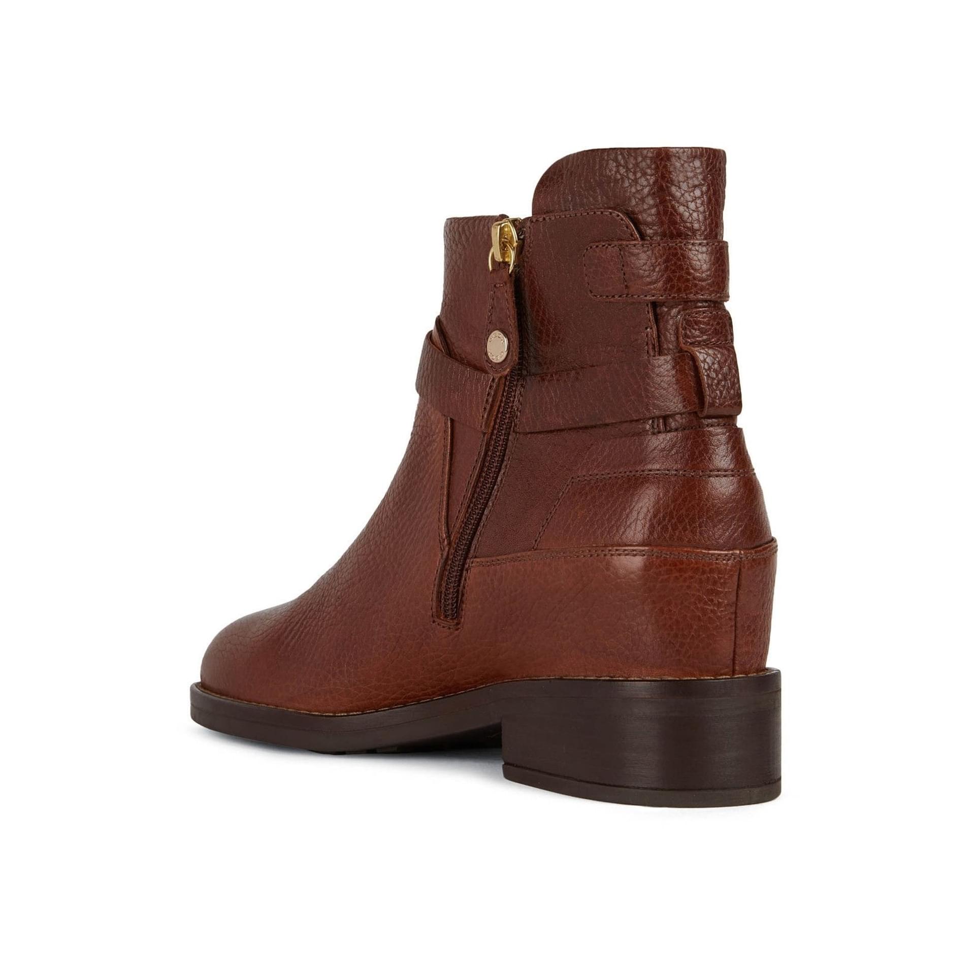 Geox Larysse Enkellaarsjes D26TXA_00046 in Brown