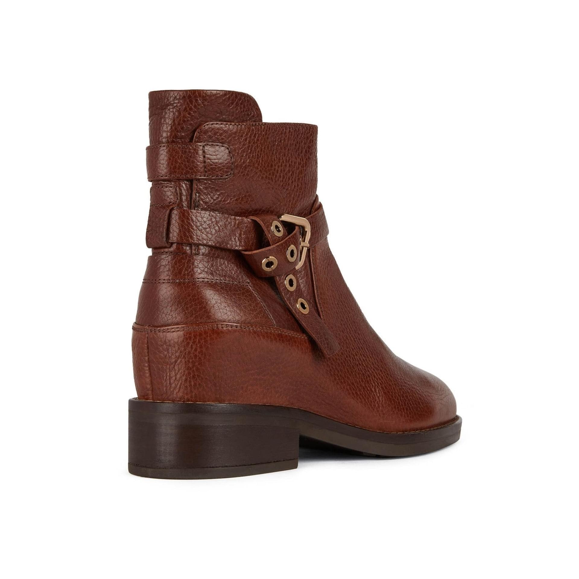 Geox Larysse Enkellaarsjes D26TXA_00046 in Brown