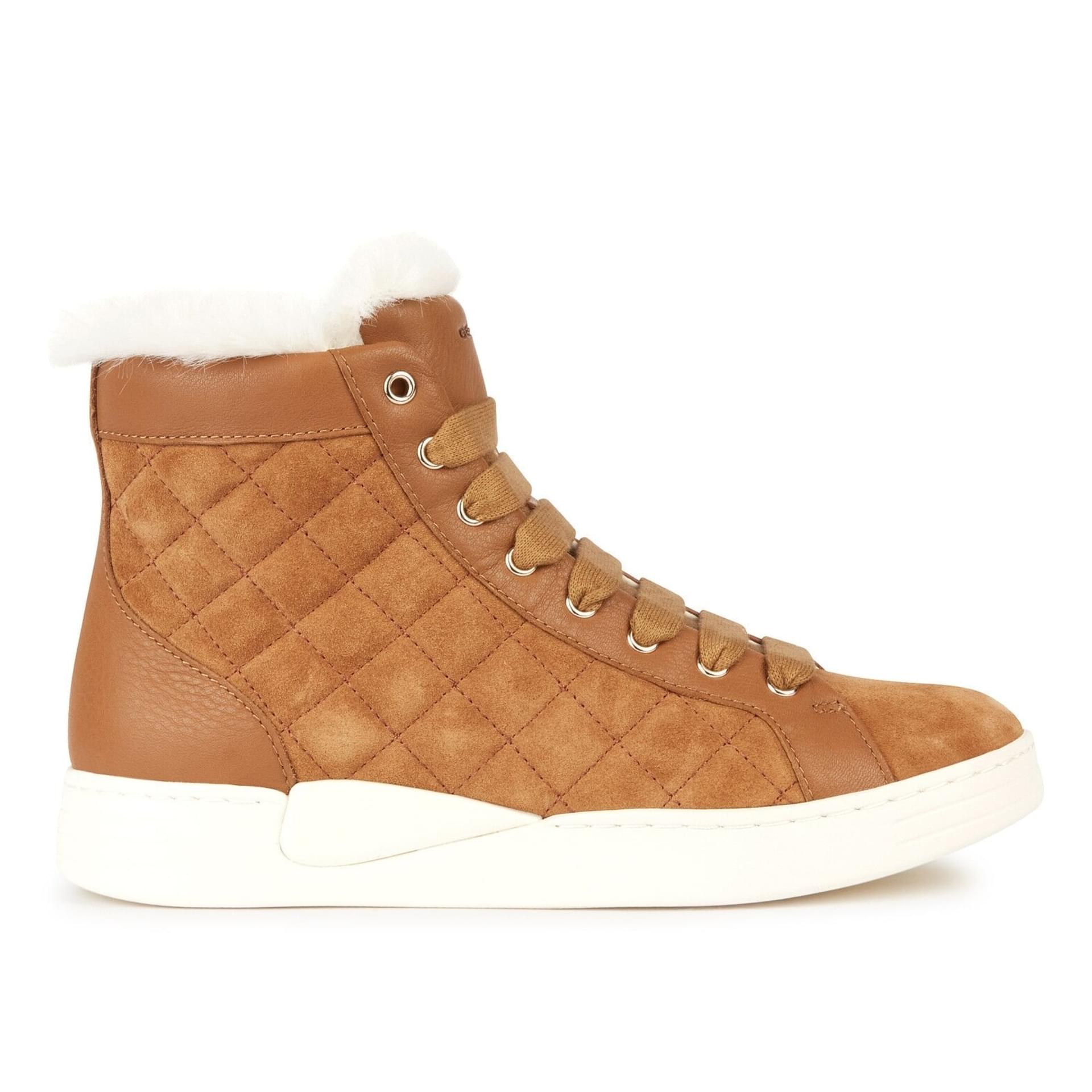 Geox Lauressa Sneakers D3624A_02285 in Cognac