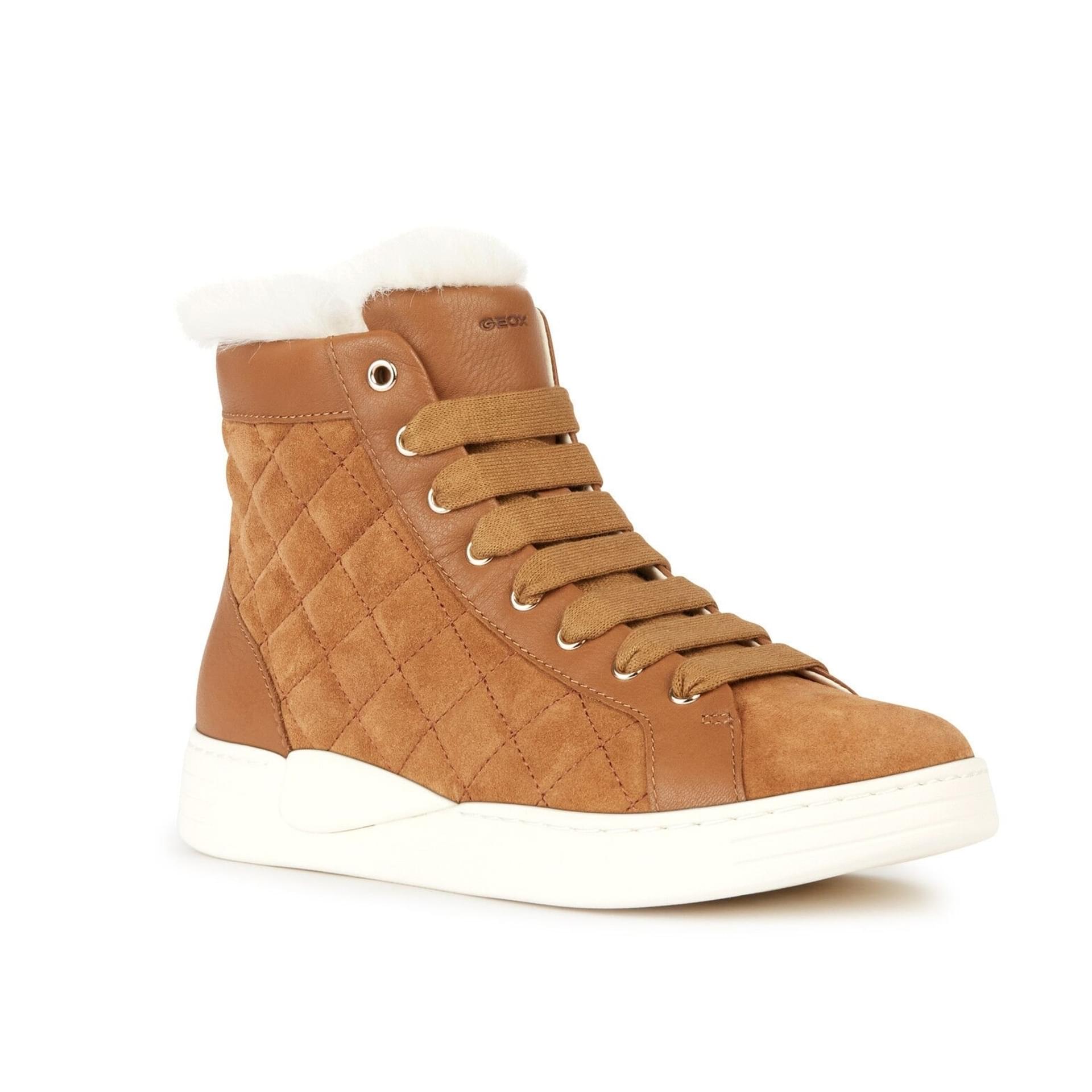Geox Lauressa Sneakers D3624A_02285 in Cognac