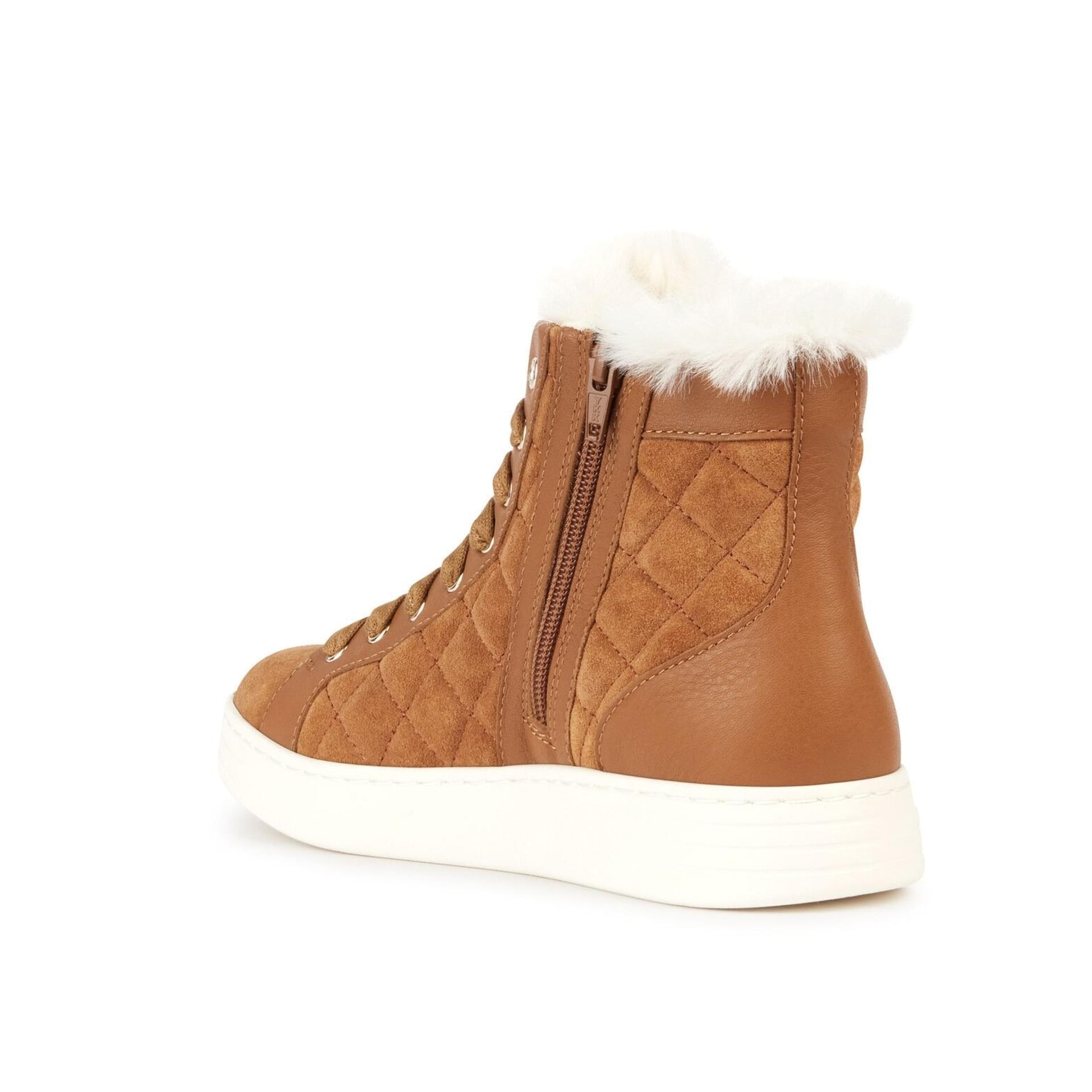 Geox Lauressa Sneakers D3624A_02285 in Cognac