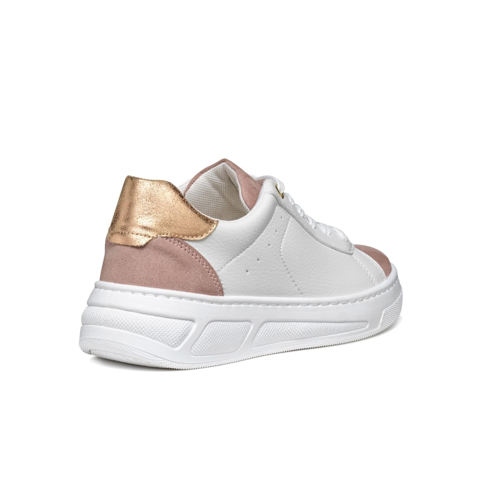 Geox Ljuba Sneakers D35VXA_054AU in White/Antique Rose