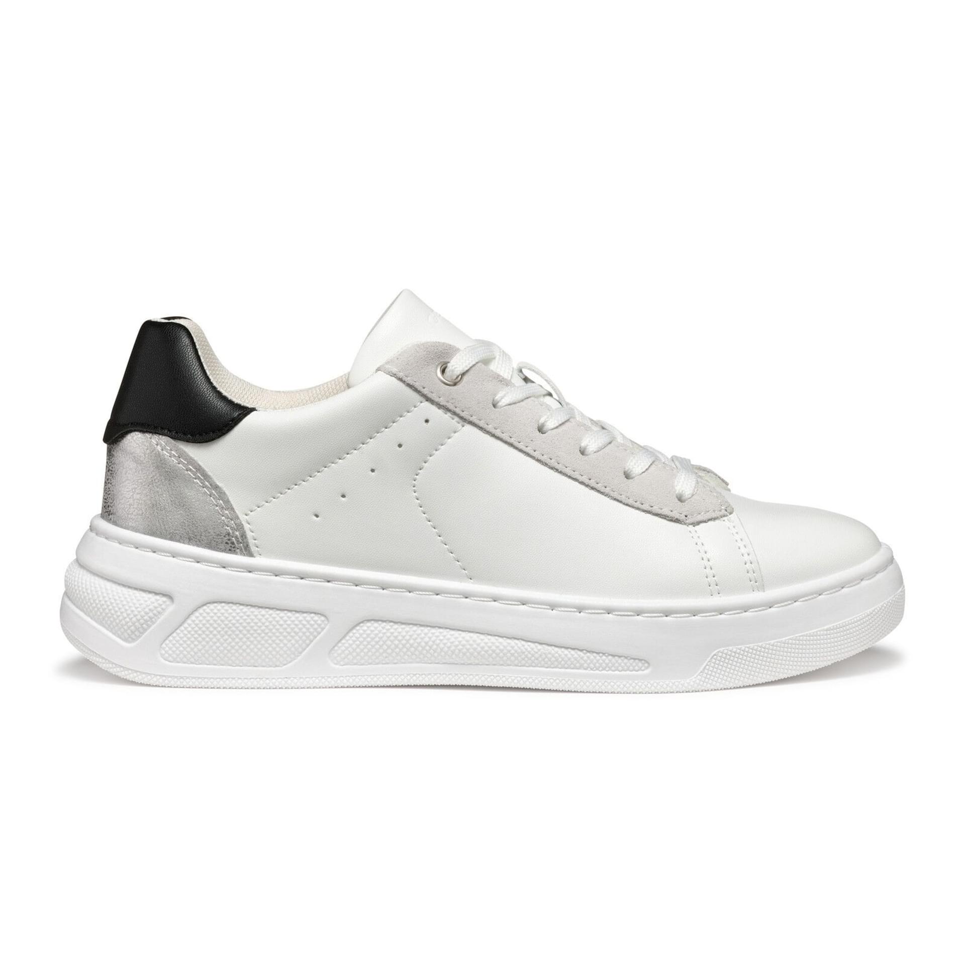 Geox Ljuba Sneakers D35VXA_0BCBN in White/Silver