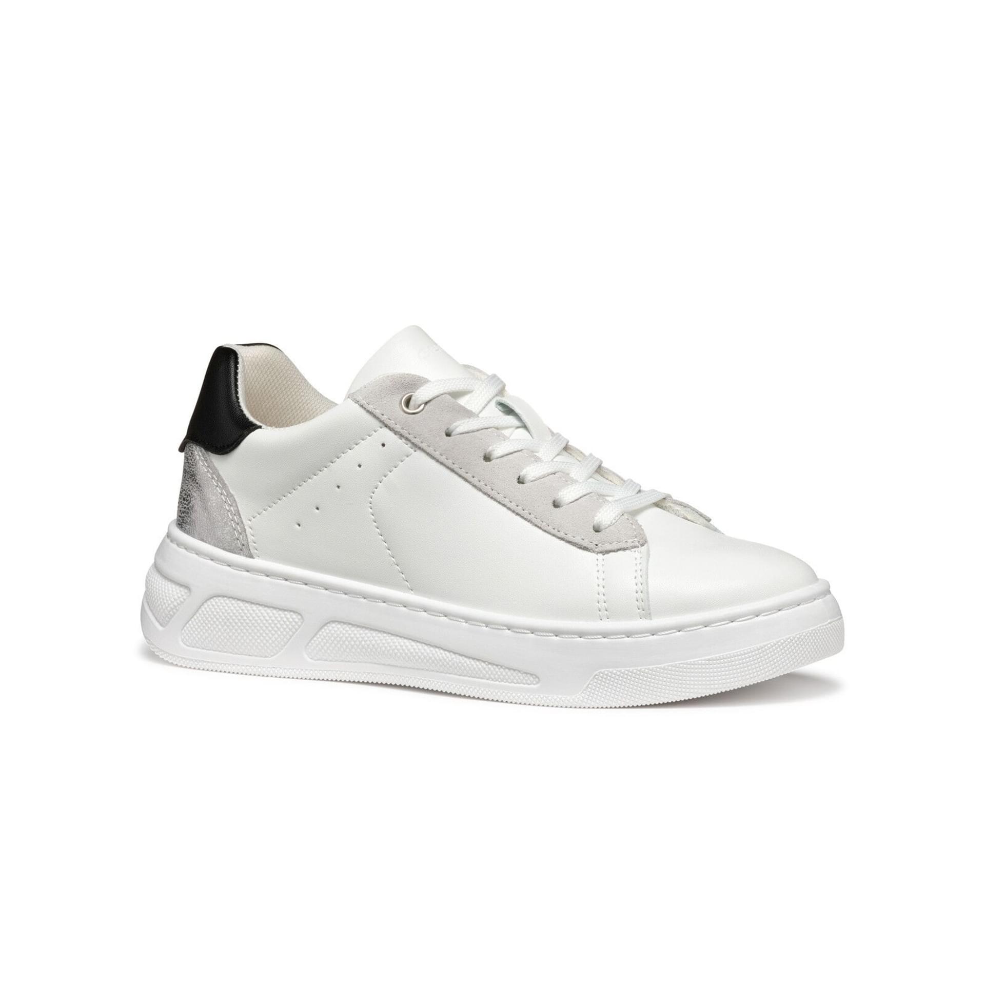 Geox Ljuba Sneakers D35VXA_0BCBN in White/Silver