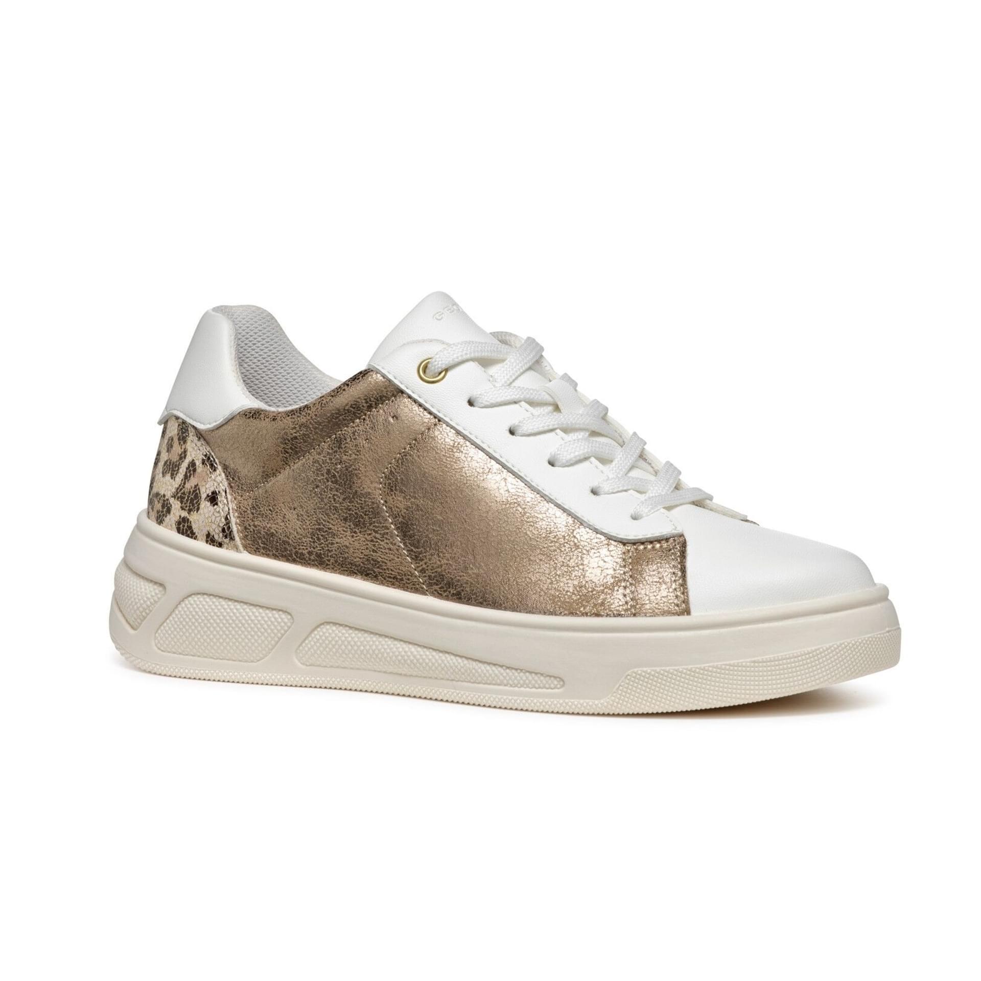 Geox Ljuba Sneakers D35VXA_0CD54 in Bronze/White