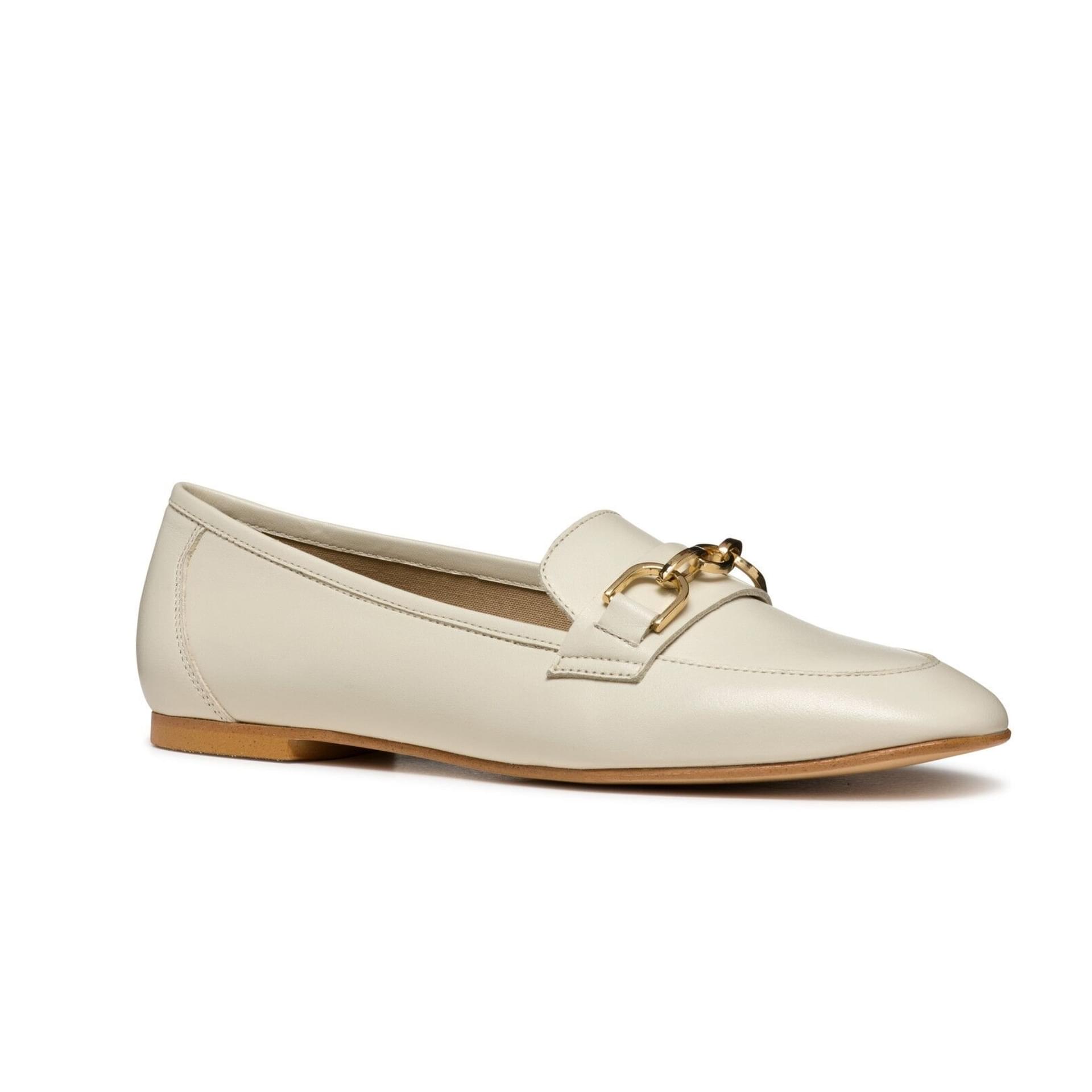 Geox Llizia Moccassins D36TUB_00085 in Papyrus