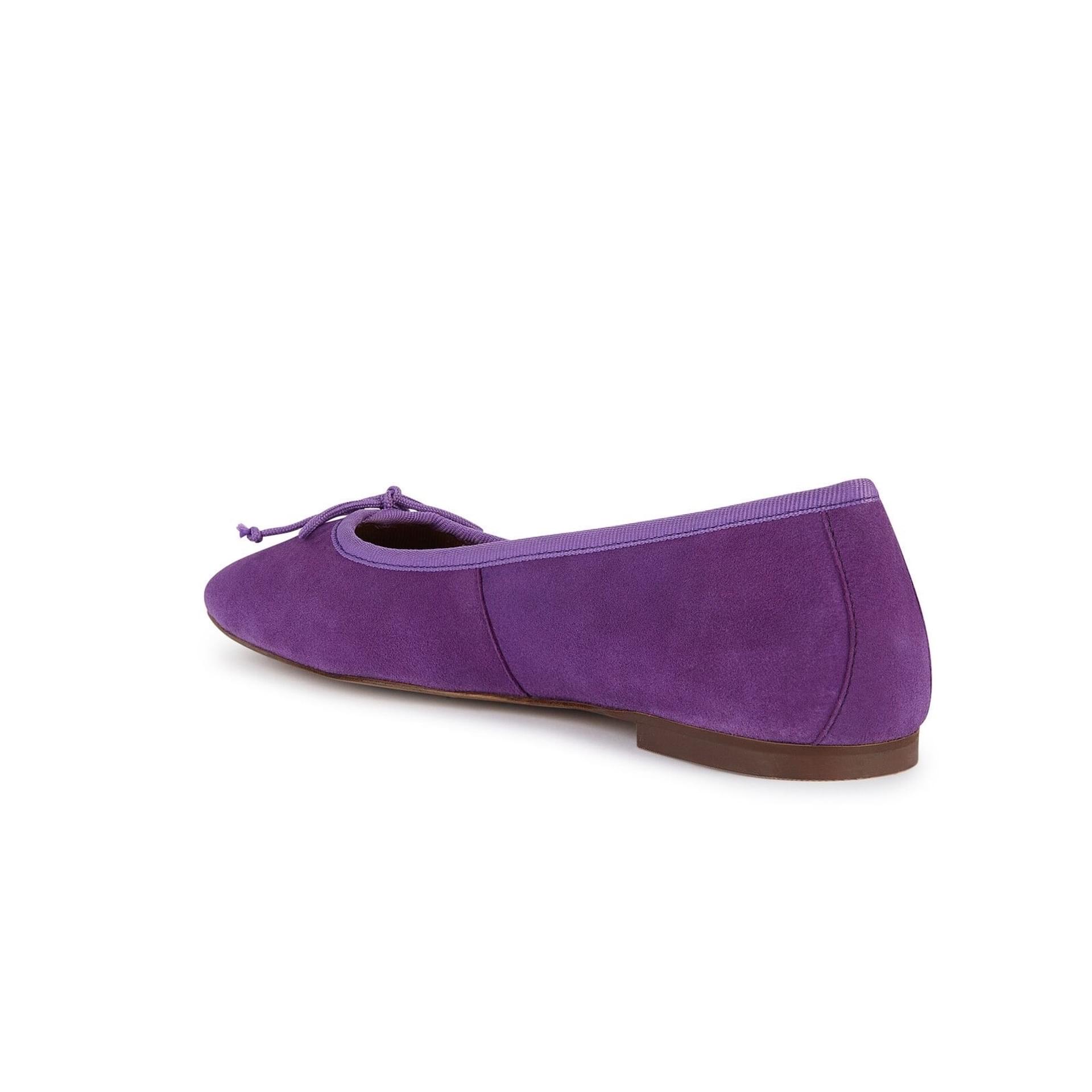 Geox Marsilea Ballerina's D45W6A_02111 in Purple