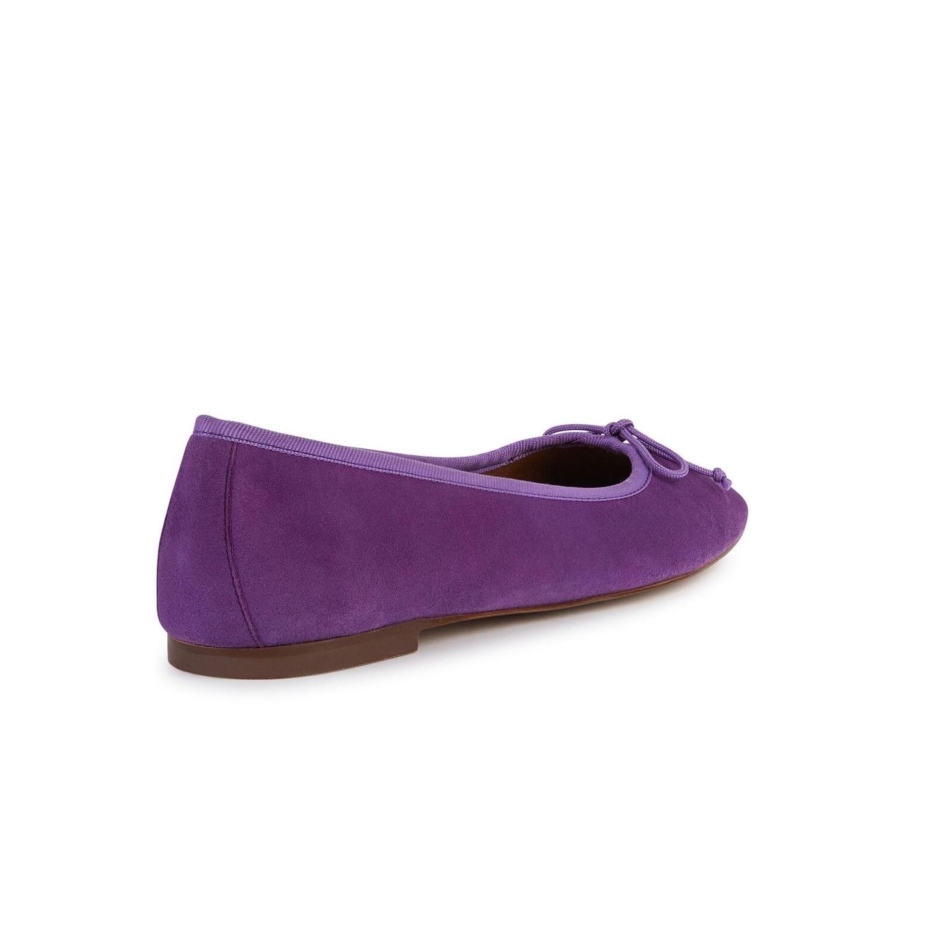 Geox Marsilea Ballerina's D45W6A_02111 in Purple