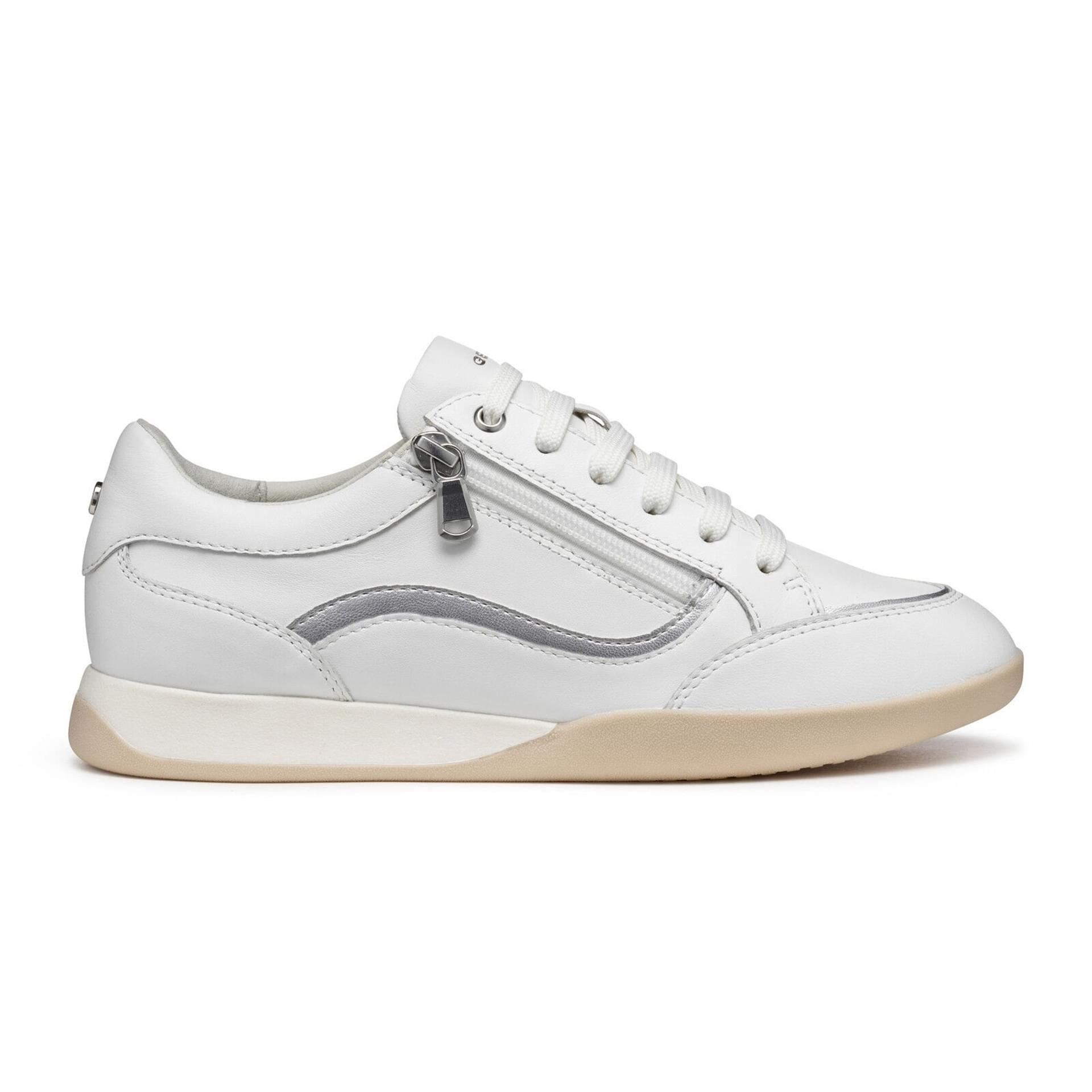 Geox Maryemy Sneakers D563BB_085NF in White/Silver
