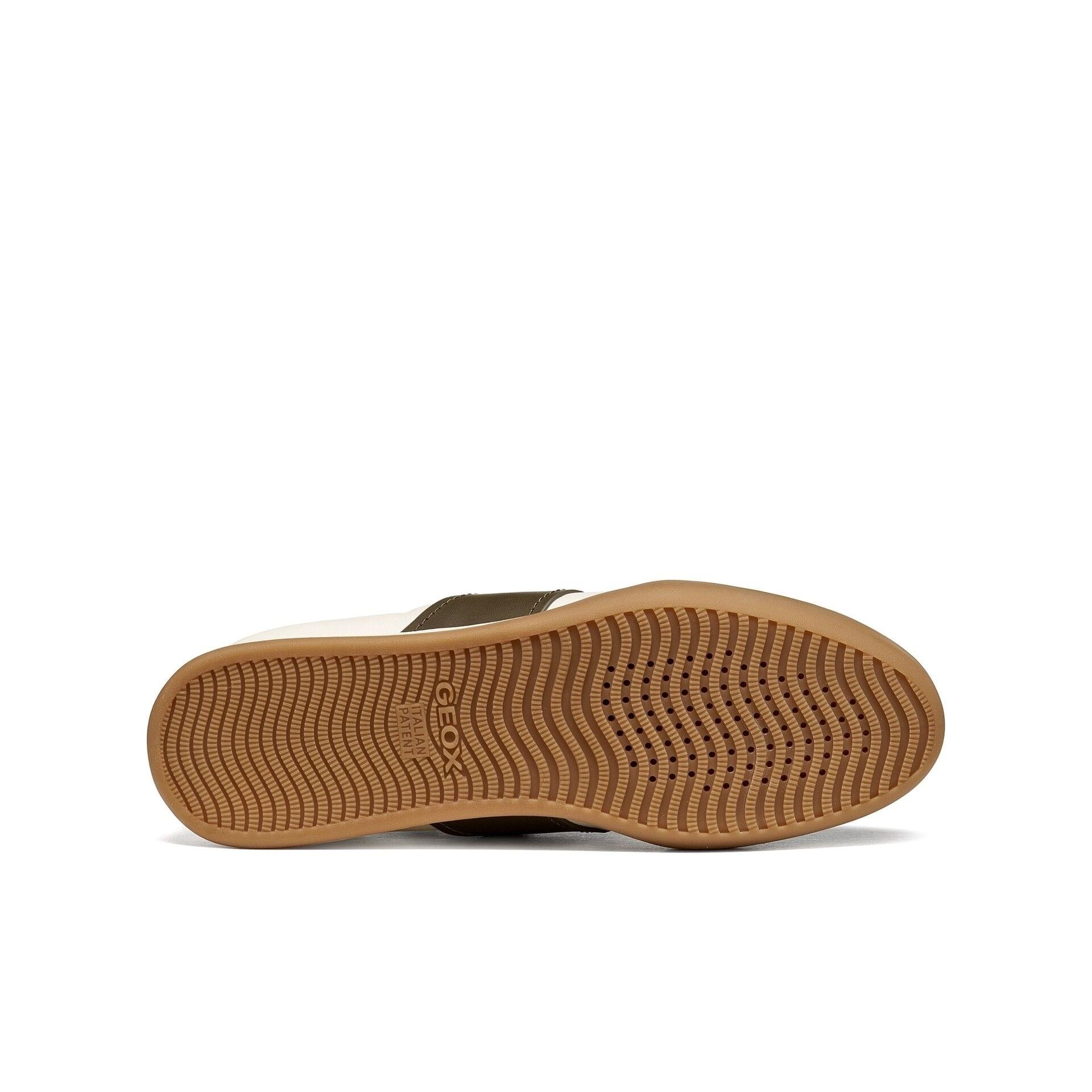Geox Maryemy Sneakers in Light Grey/Military, sole (SKU D653BB_08543--C1LA3)