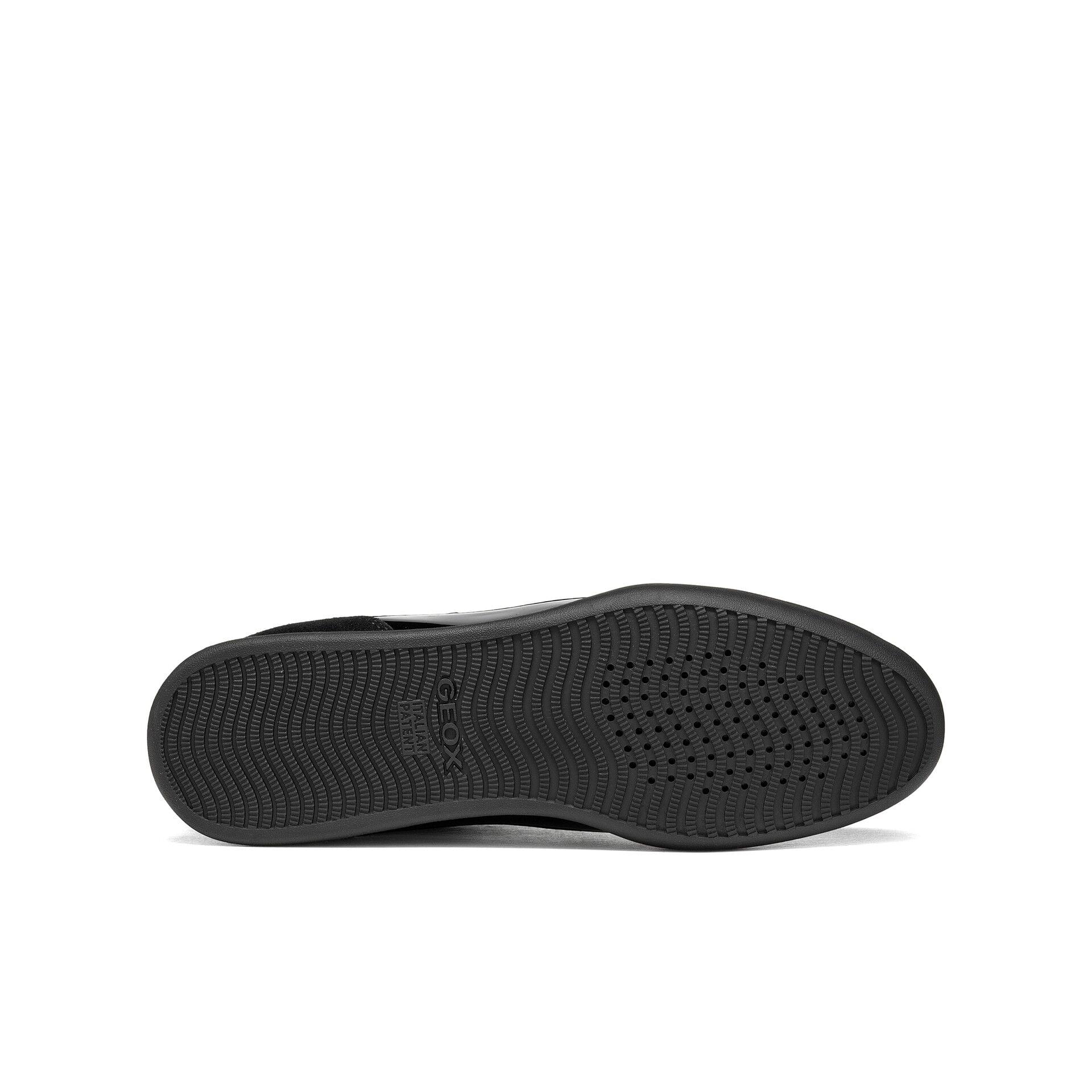 Geox Maryemy Sneakers in Black/Graphite, sole (SKU D653BC_022QM--C9036)