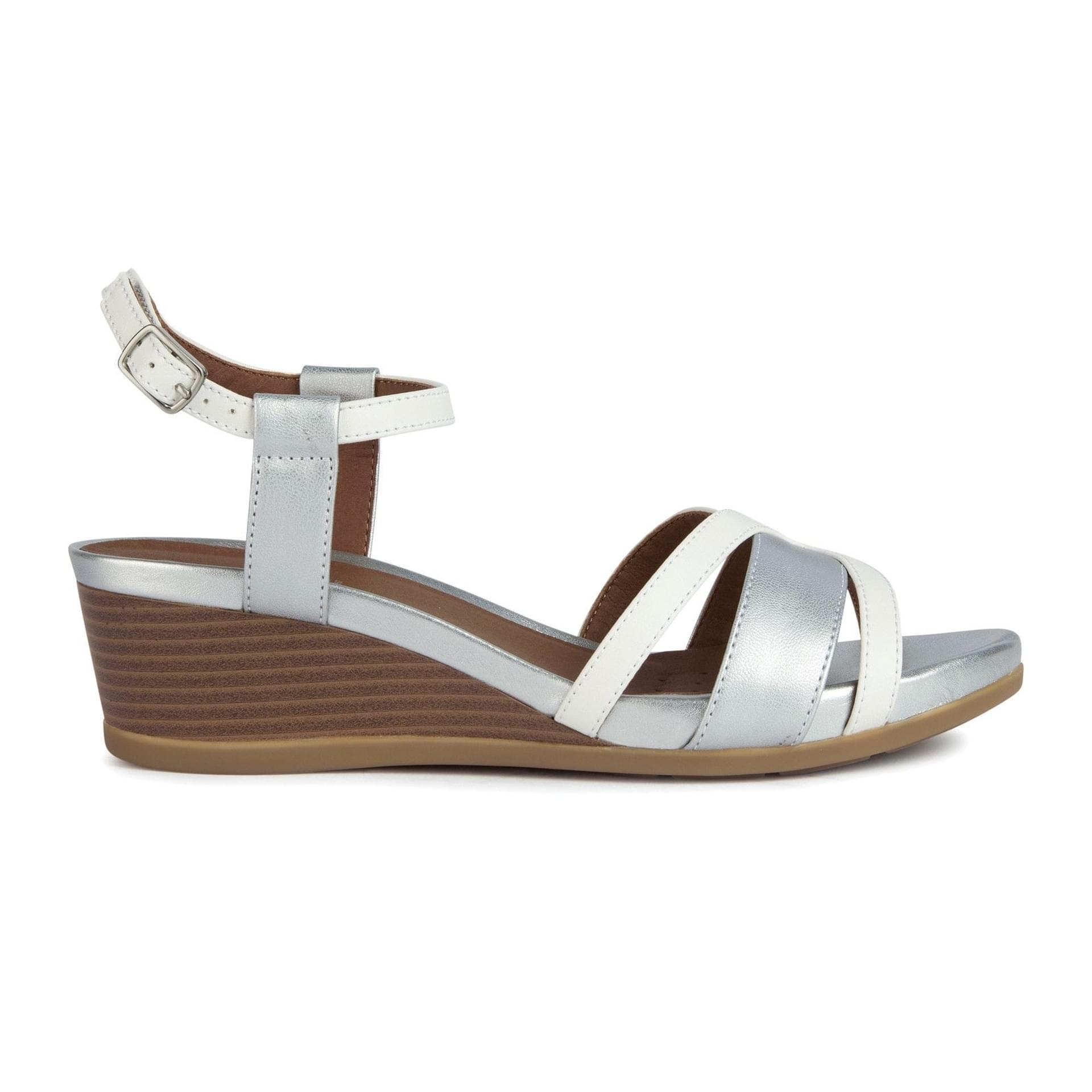 Geox Sandals, Women, 35-41, White/Silver