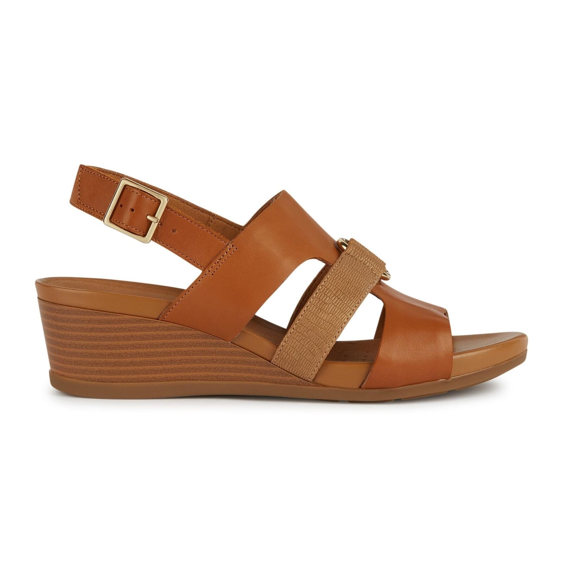 Geox Marykarmen Sandalen D458QB_04304 in Cognac