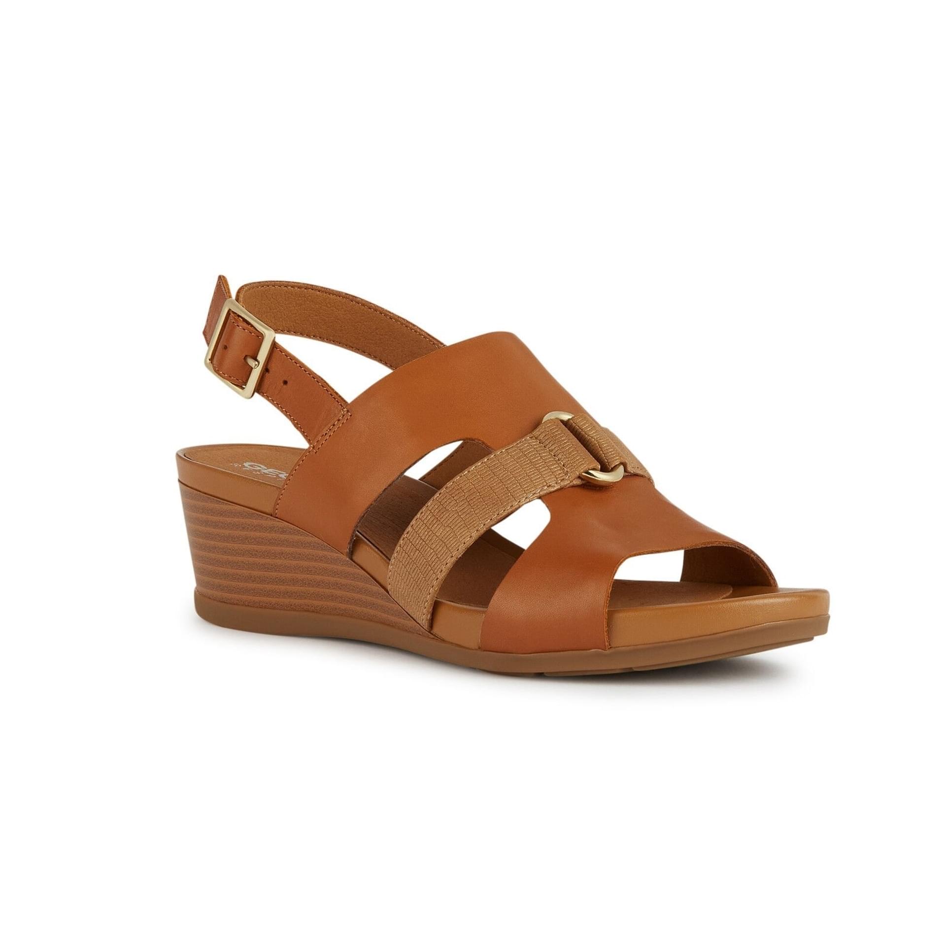 Geox Marykarmen Sandals D458QB_04304 in Cognac