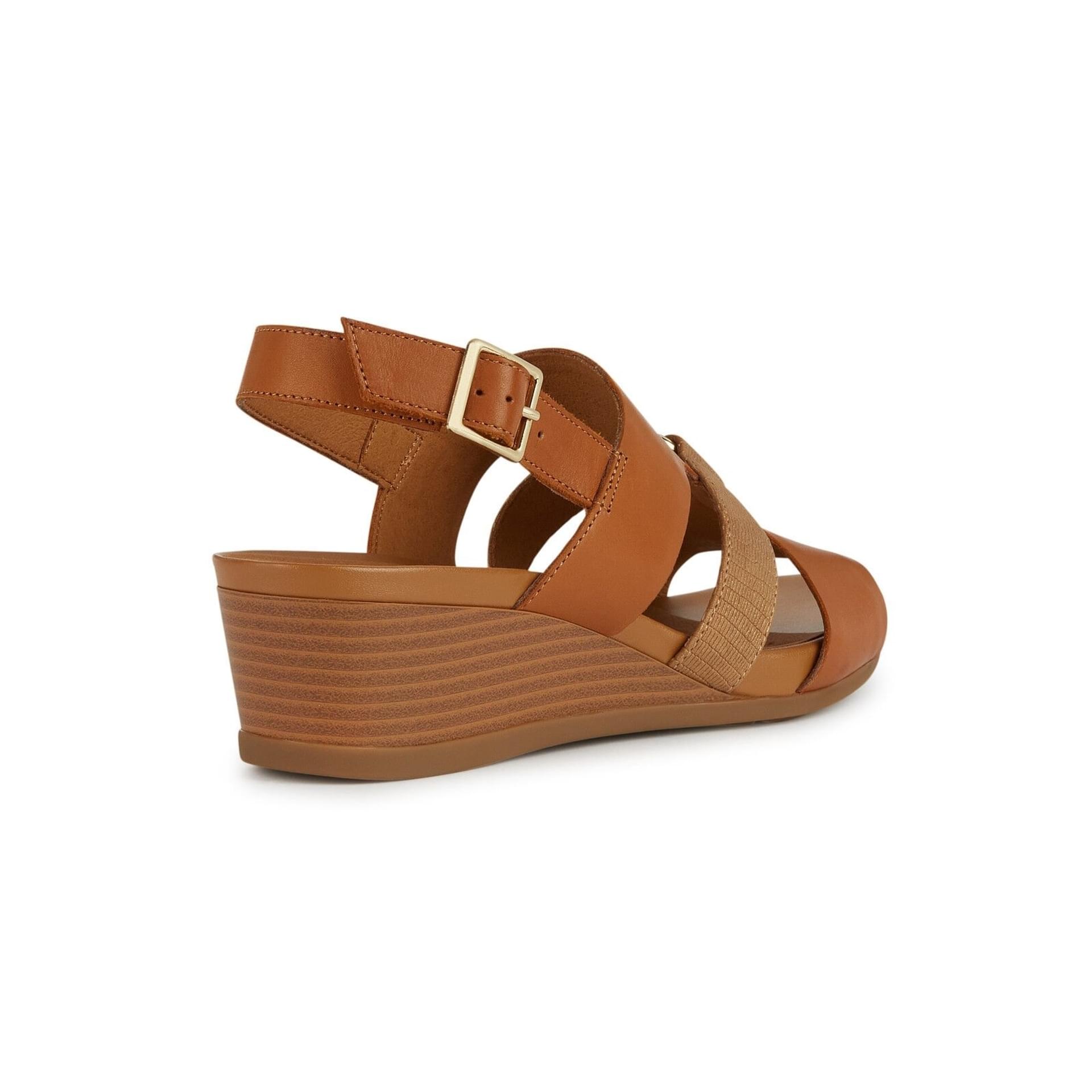 Geox Marykarmen Sandalen D458QB_04304 in Cognac