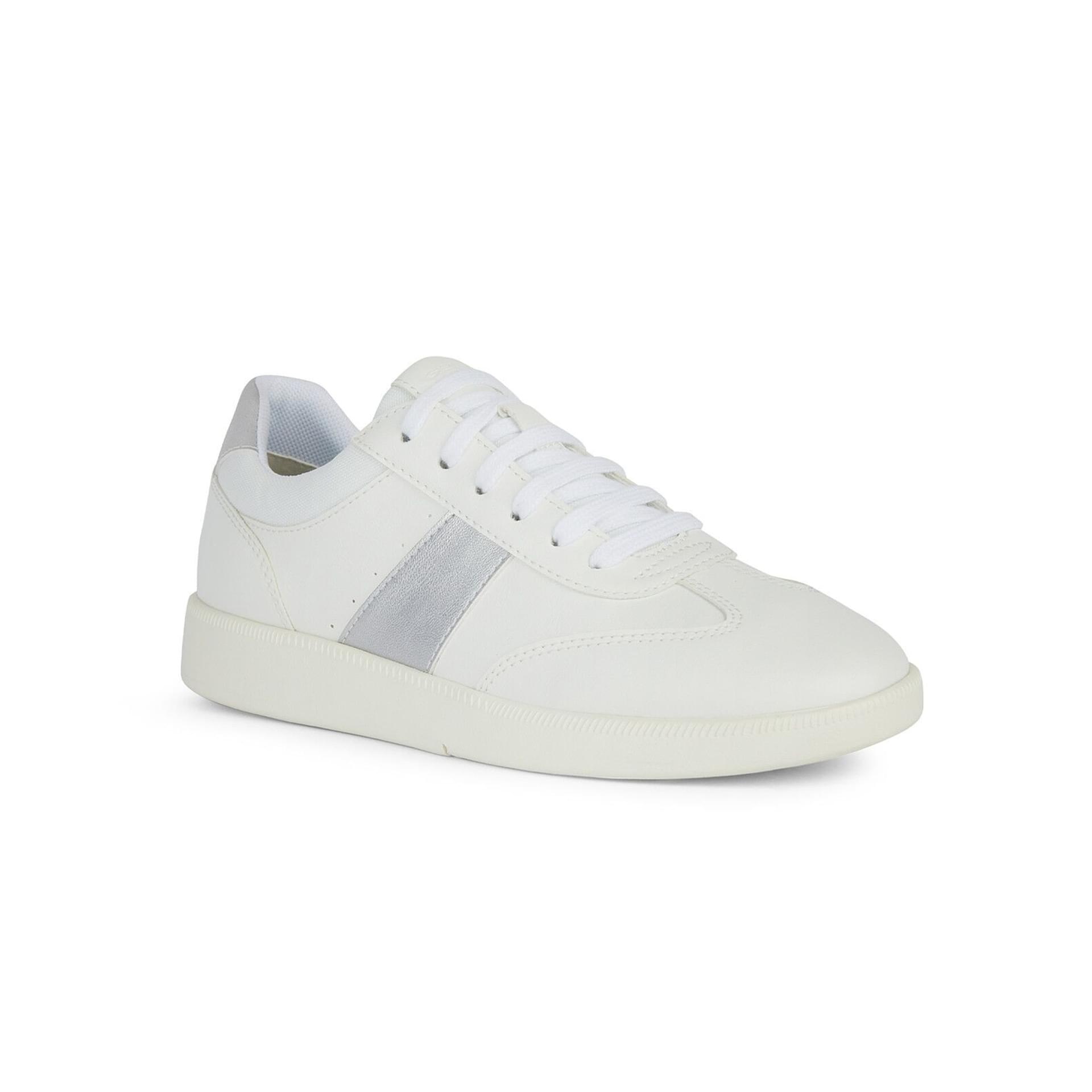 Geox Meleda Sneakers D45UGB_054AJ in White/Silver