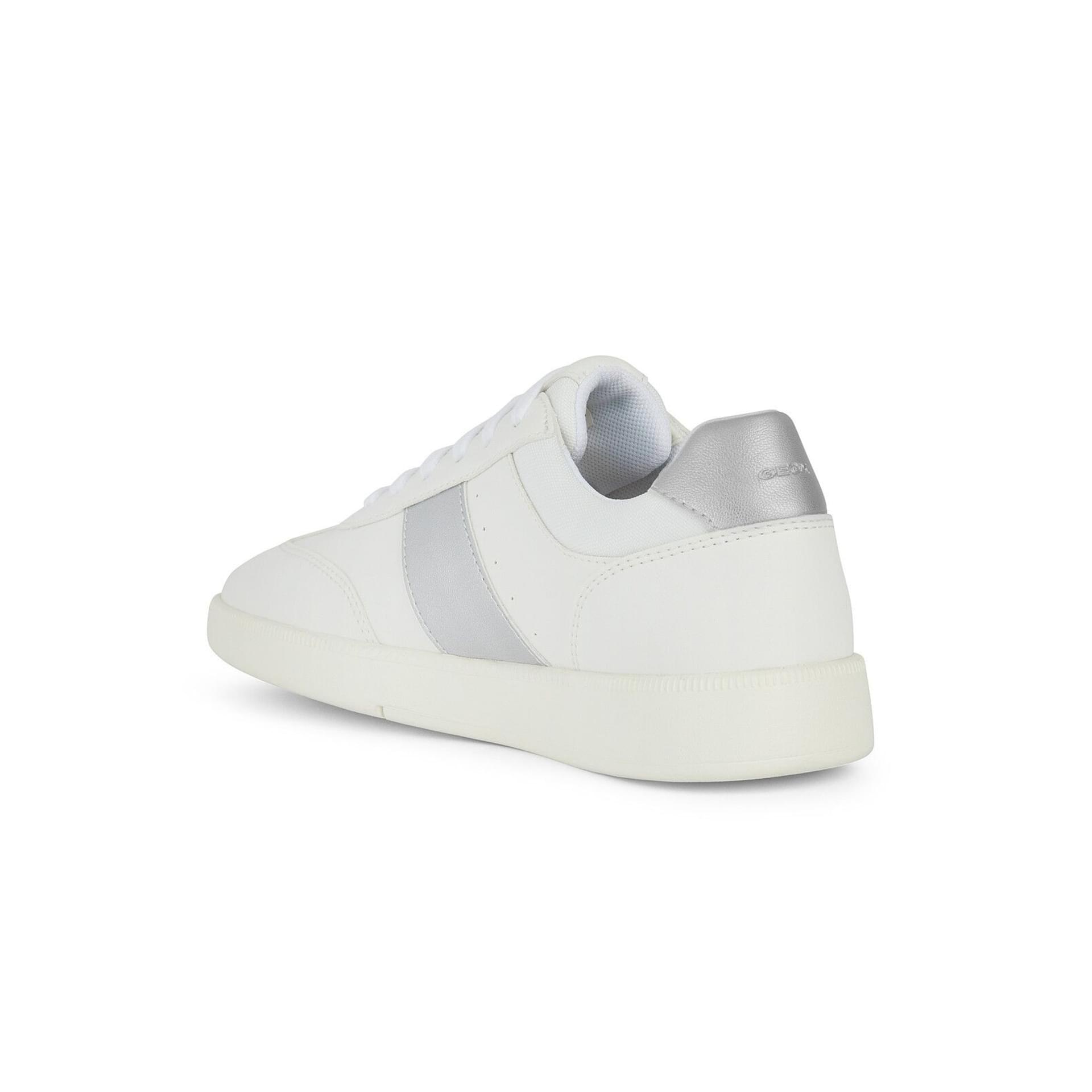 Geox Meleda Sneakers D45UGB_054AJ in White/Silver