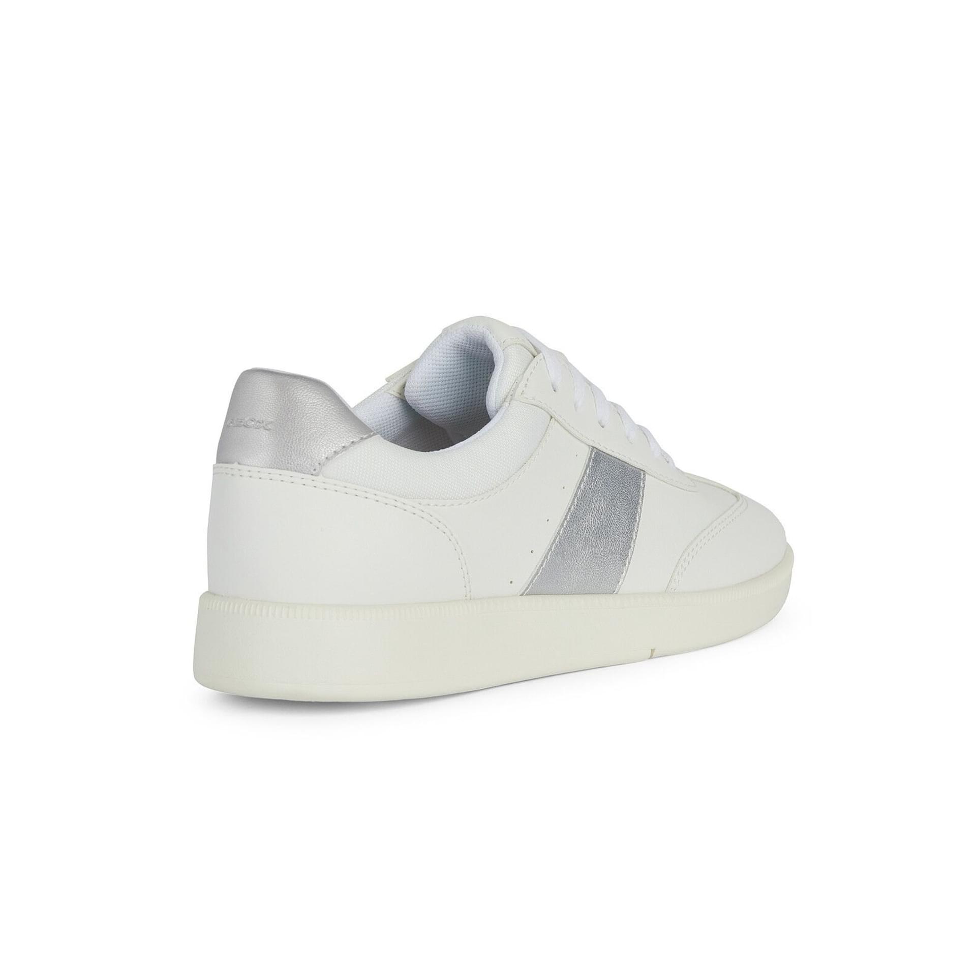 Geox Meleda Sneakers D45UGB_054AJ in White/Silver