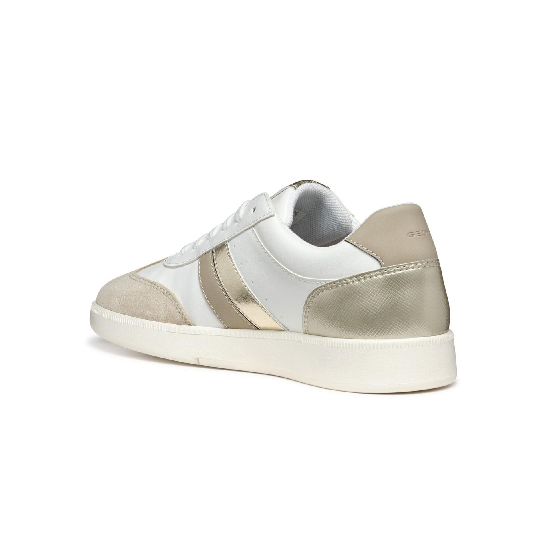 Geox Meleda Sneakers D55UGB_05422 in White/Light Taupe