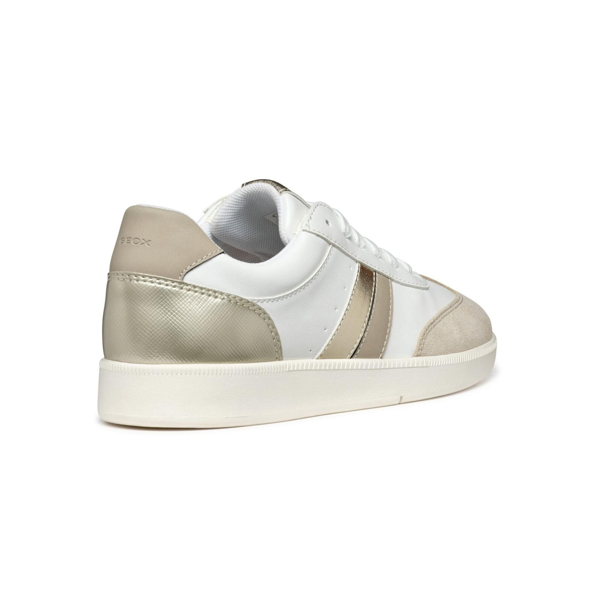 Geox Meleda Sneakers D55UGB_05422 in White/Light Taupe