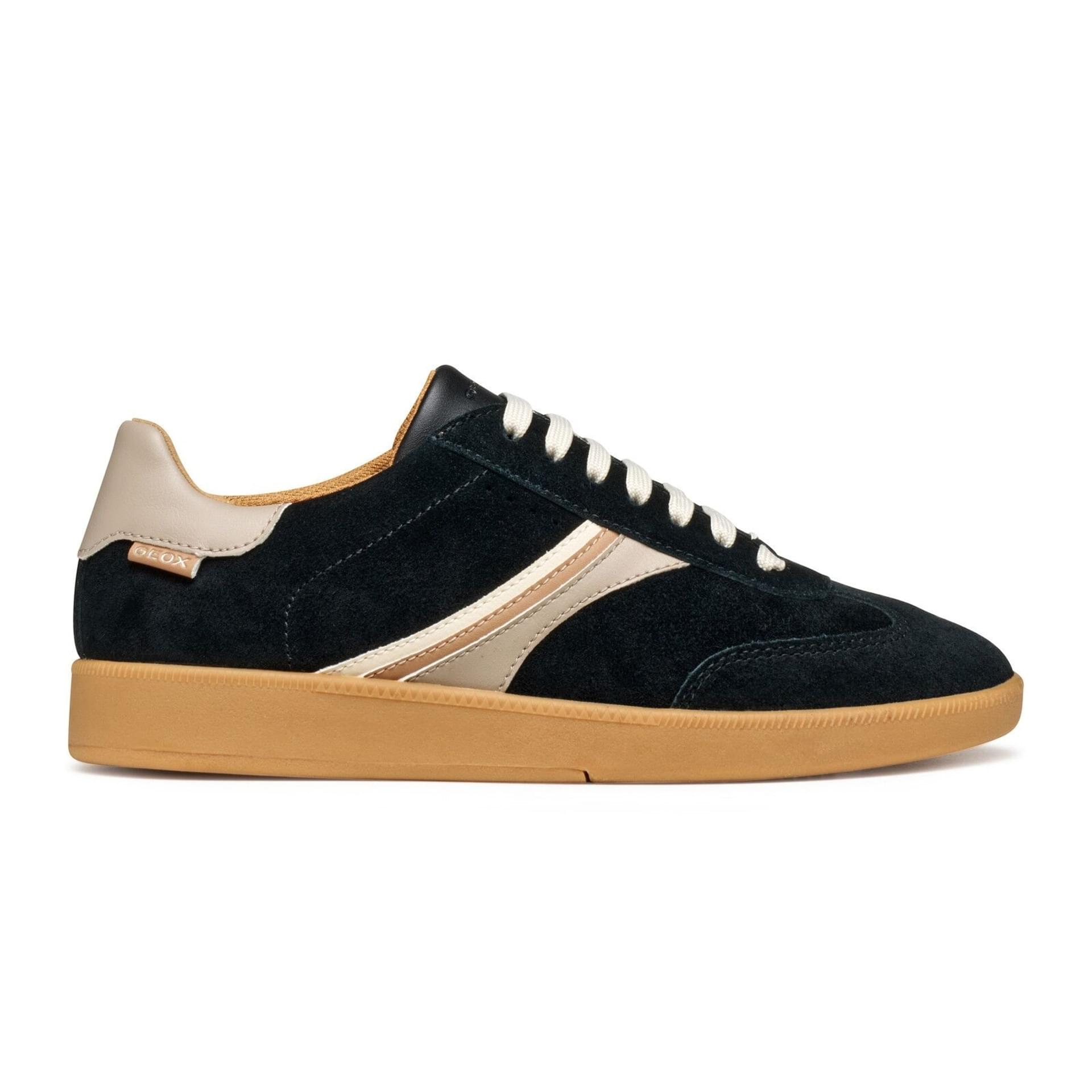 Geox Meleda Sneakers D56UGA_022BC in Black/Beige