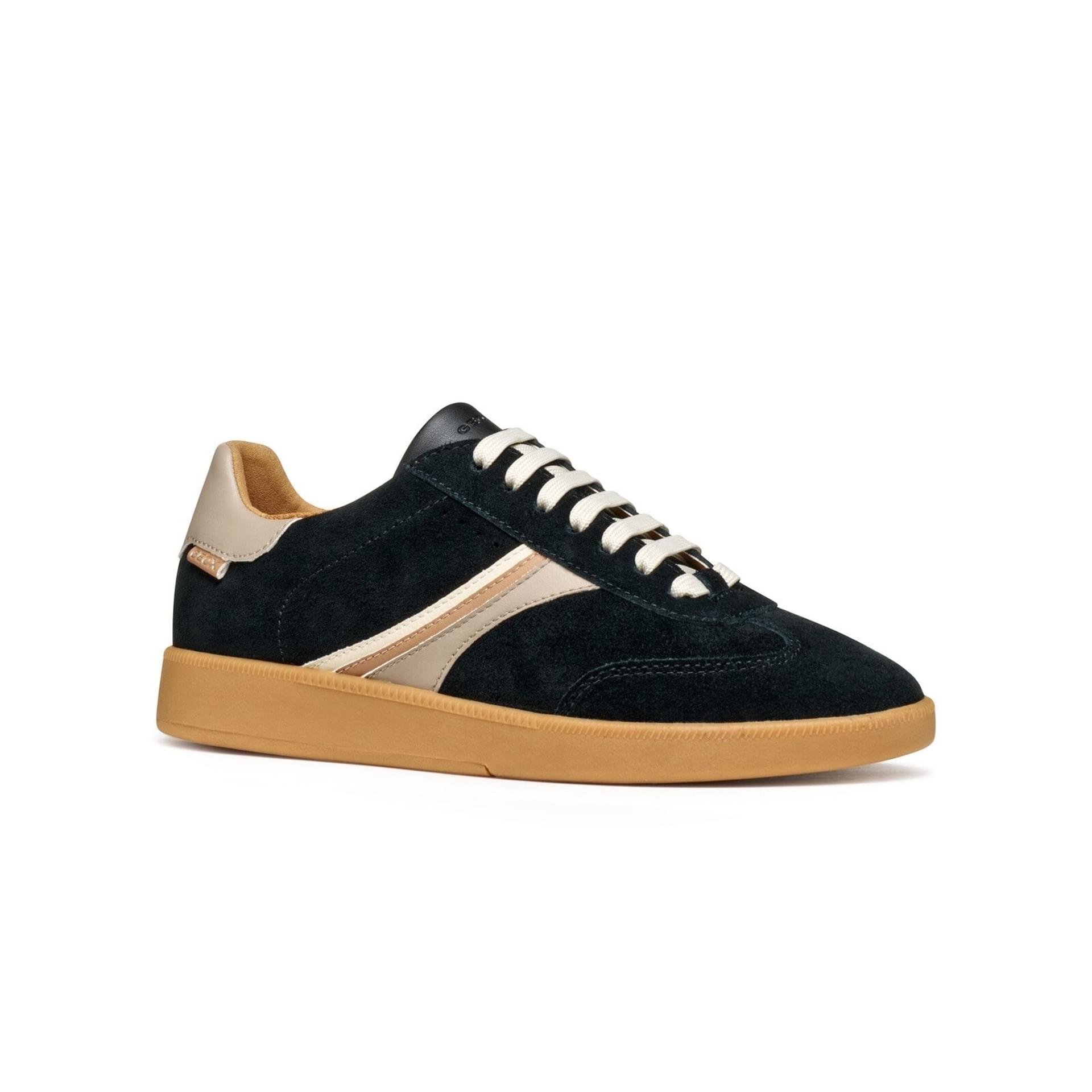 Geox Meleda Sneakers D56UGA_022BC in Black/Beige