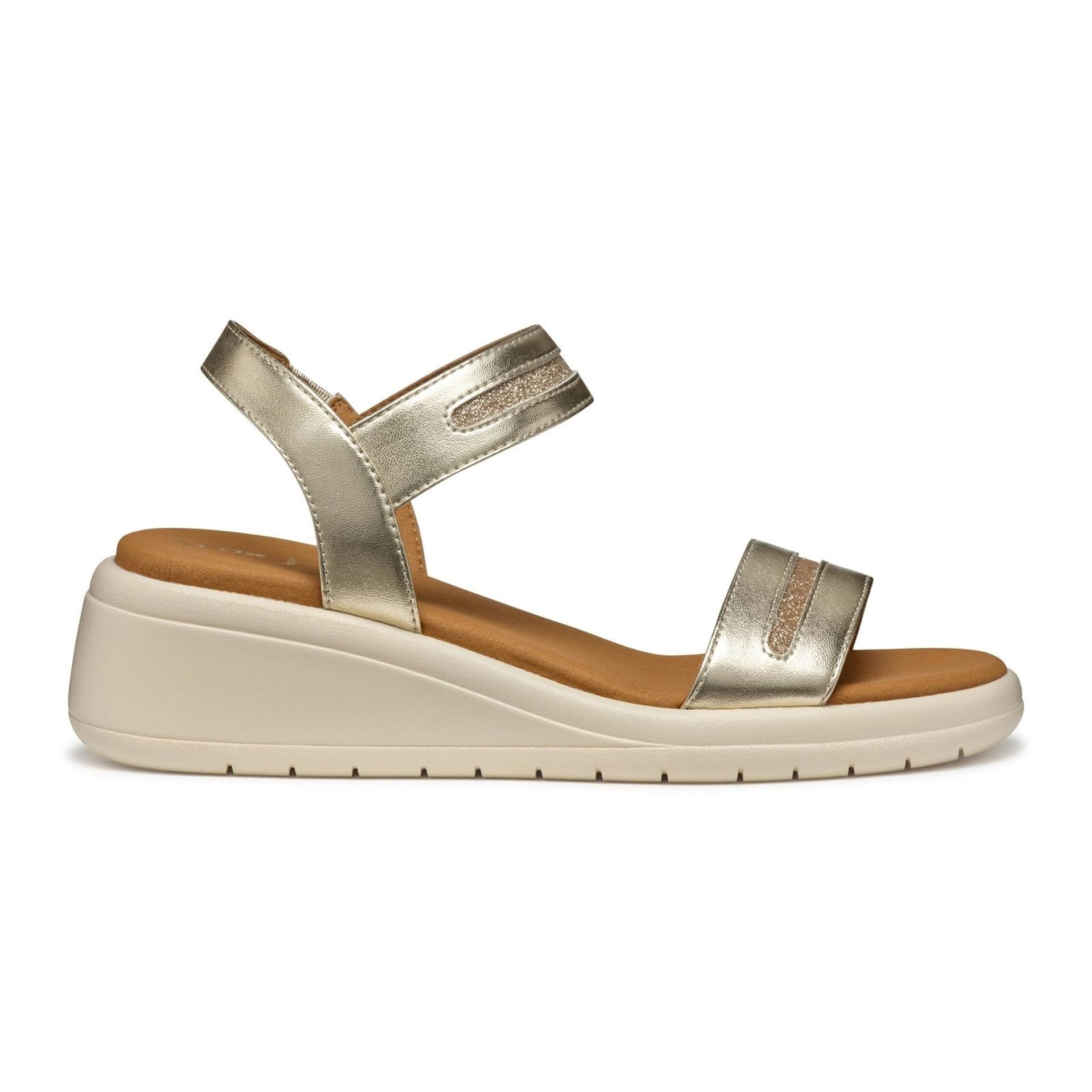 Geox Meliconia Sandals D550EE_0BNEW in Light Gold