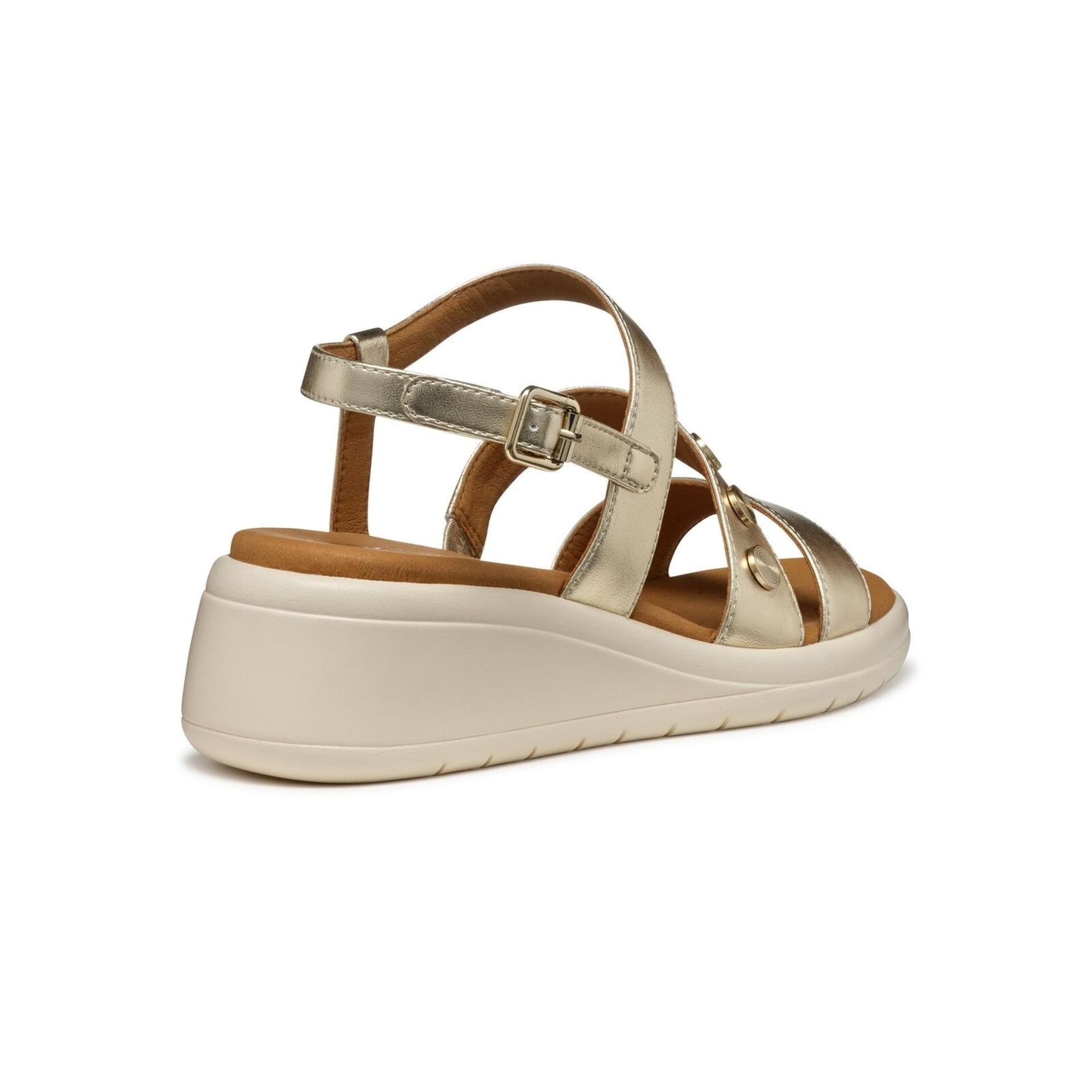 Geox Meliconia Sandals D550EF_000BN in Light Gold