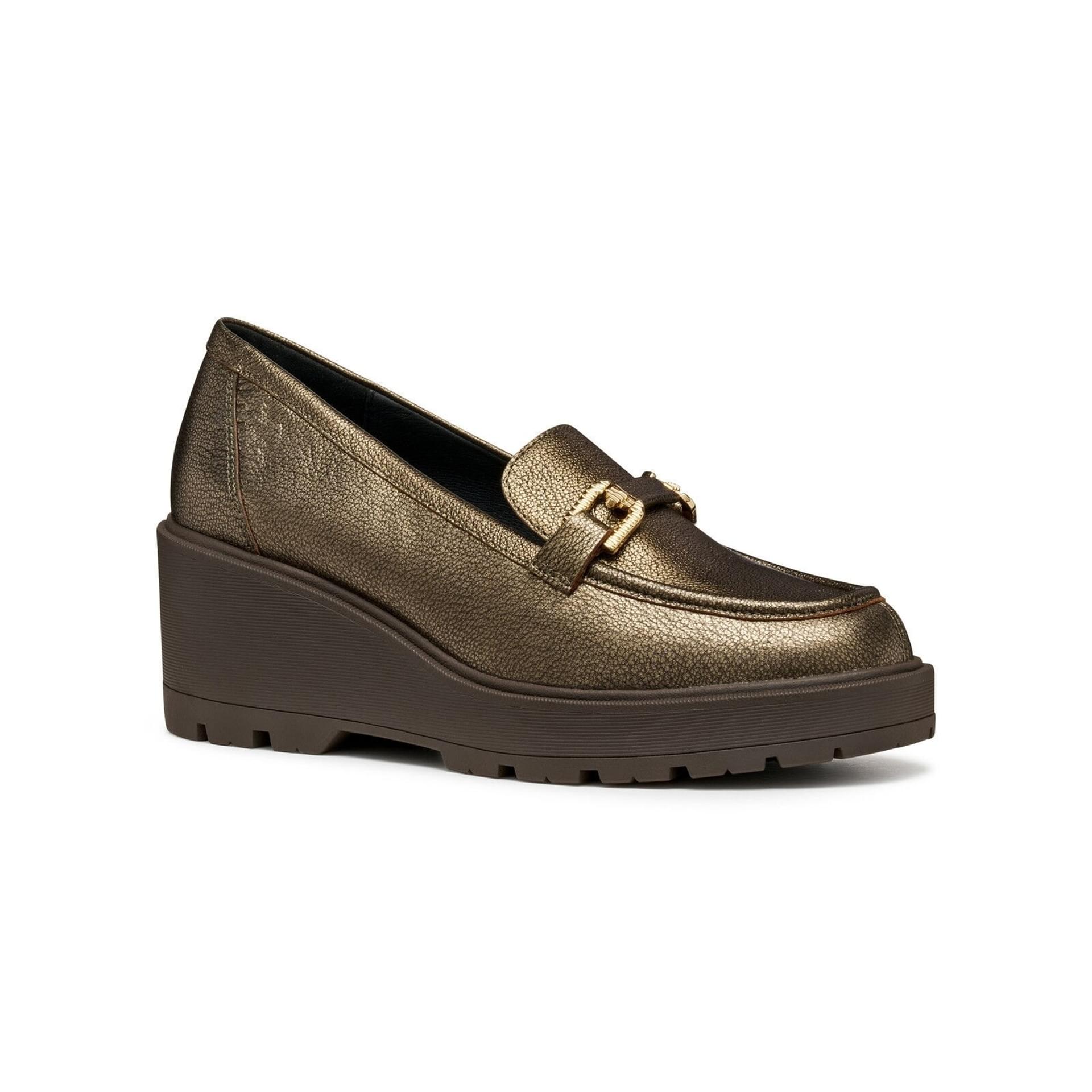 Geox Miereille Moccassins D563VB_000KY in Lead