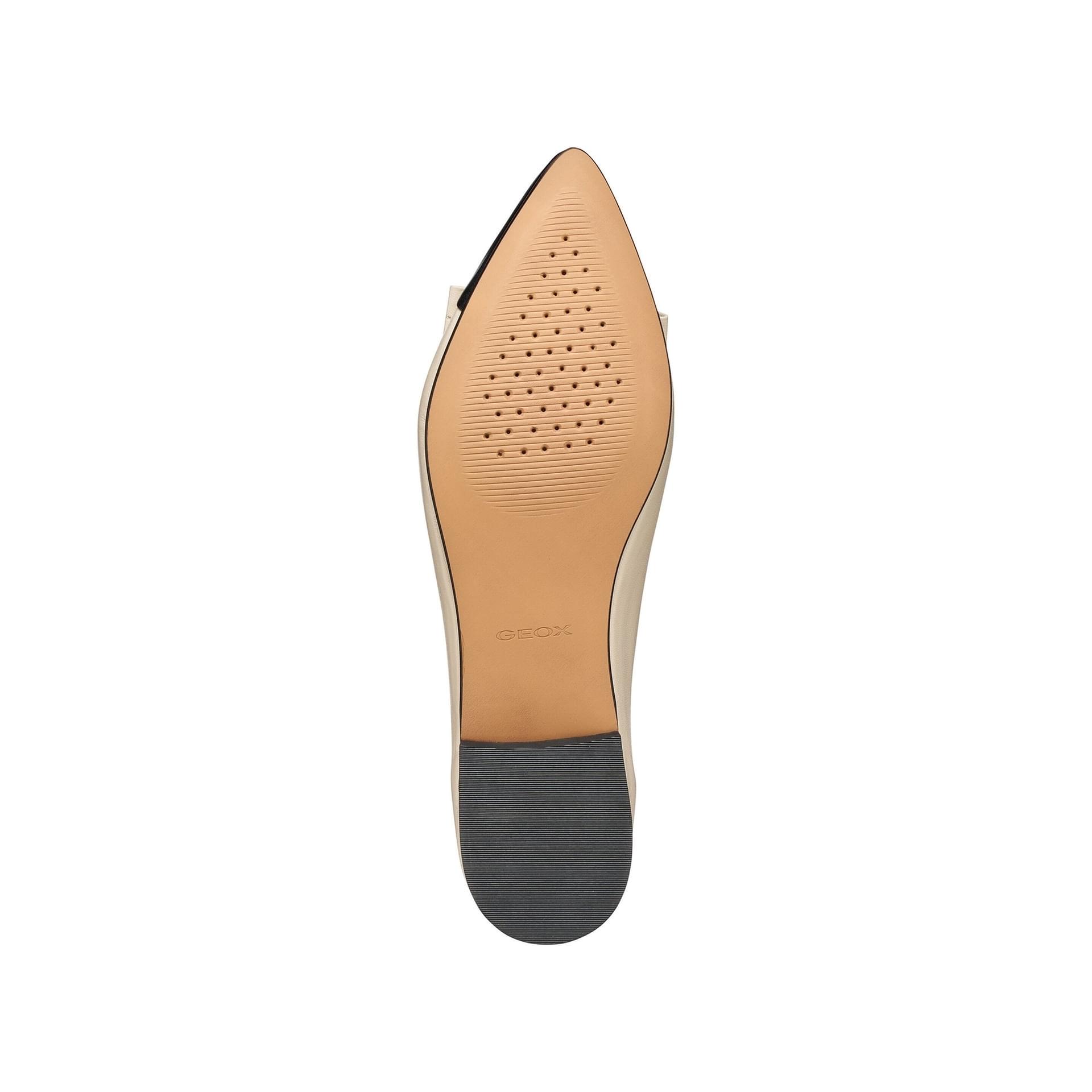 Geox Millianee Ballerines D558HA_000TU in Papyrus/Black