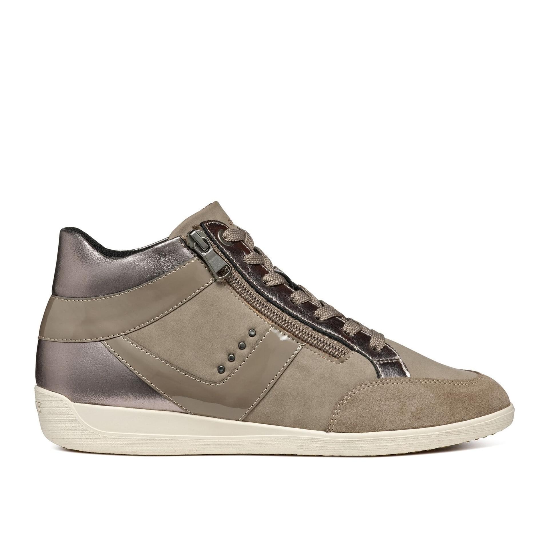 Geox Myria Sneakers Women Size 36 37 40 Taupe