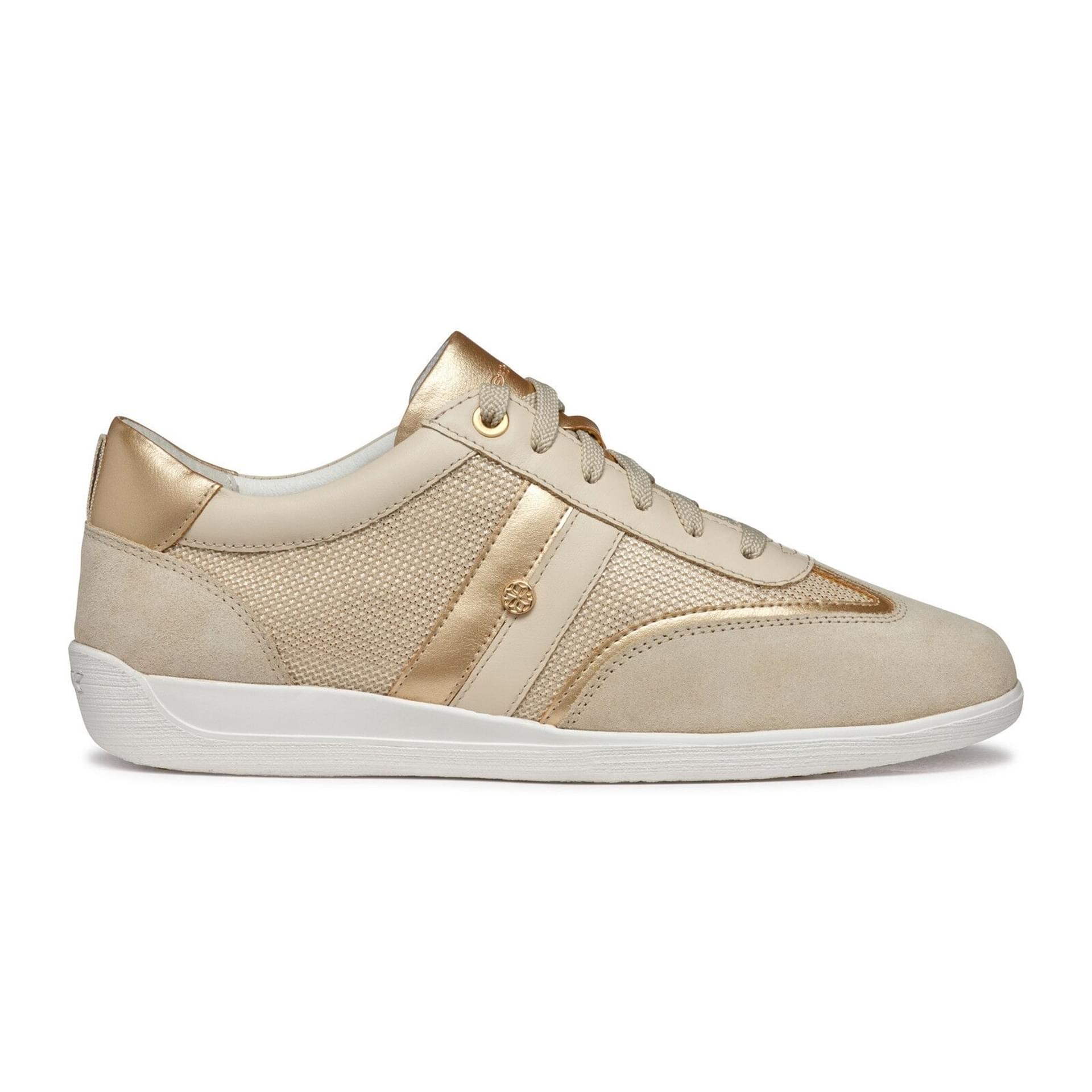 Geox Myria Sneakers D5568B_0BN22 in Light Gold/Light Taupe