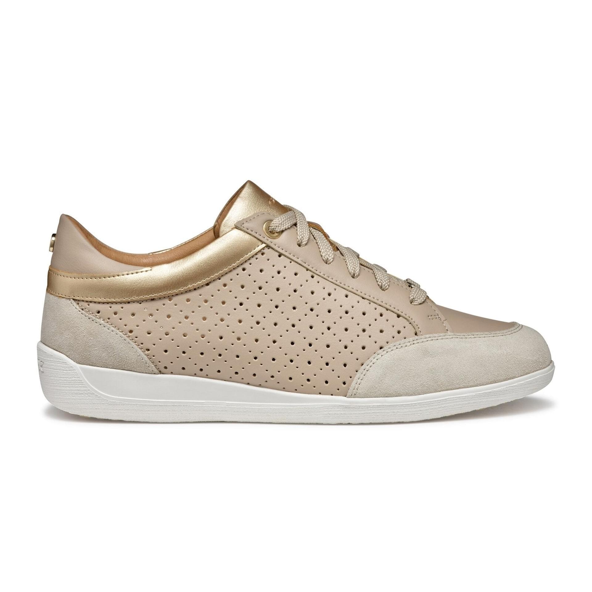 Geox Myria Sneakers D5568C_05422 in Light Taupe