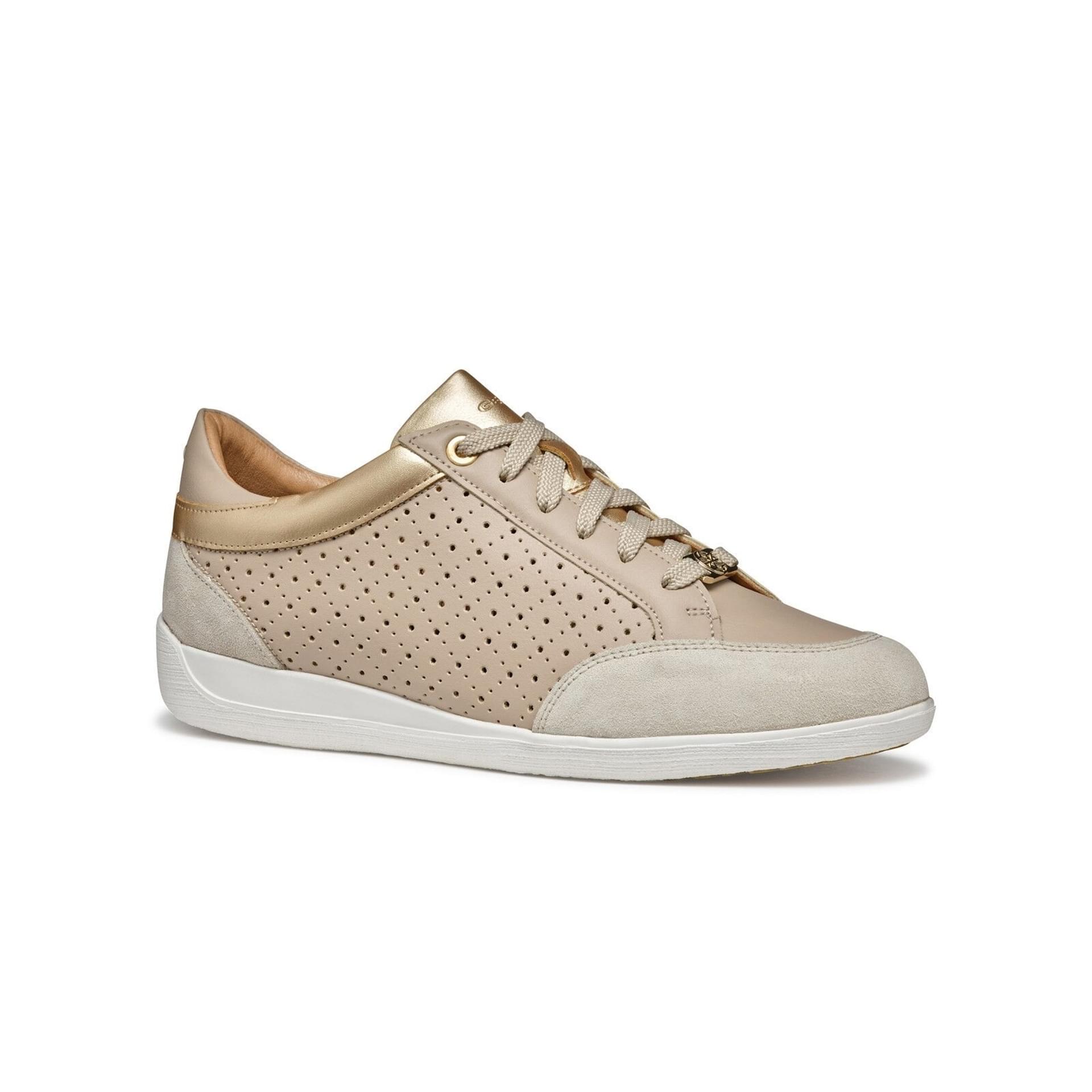 Geox Myria Sneakers D5568C_05422 in Light Taupe