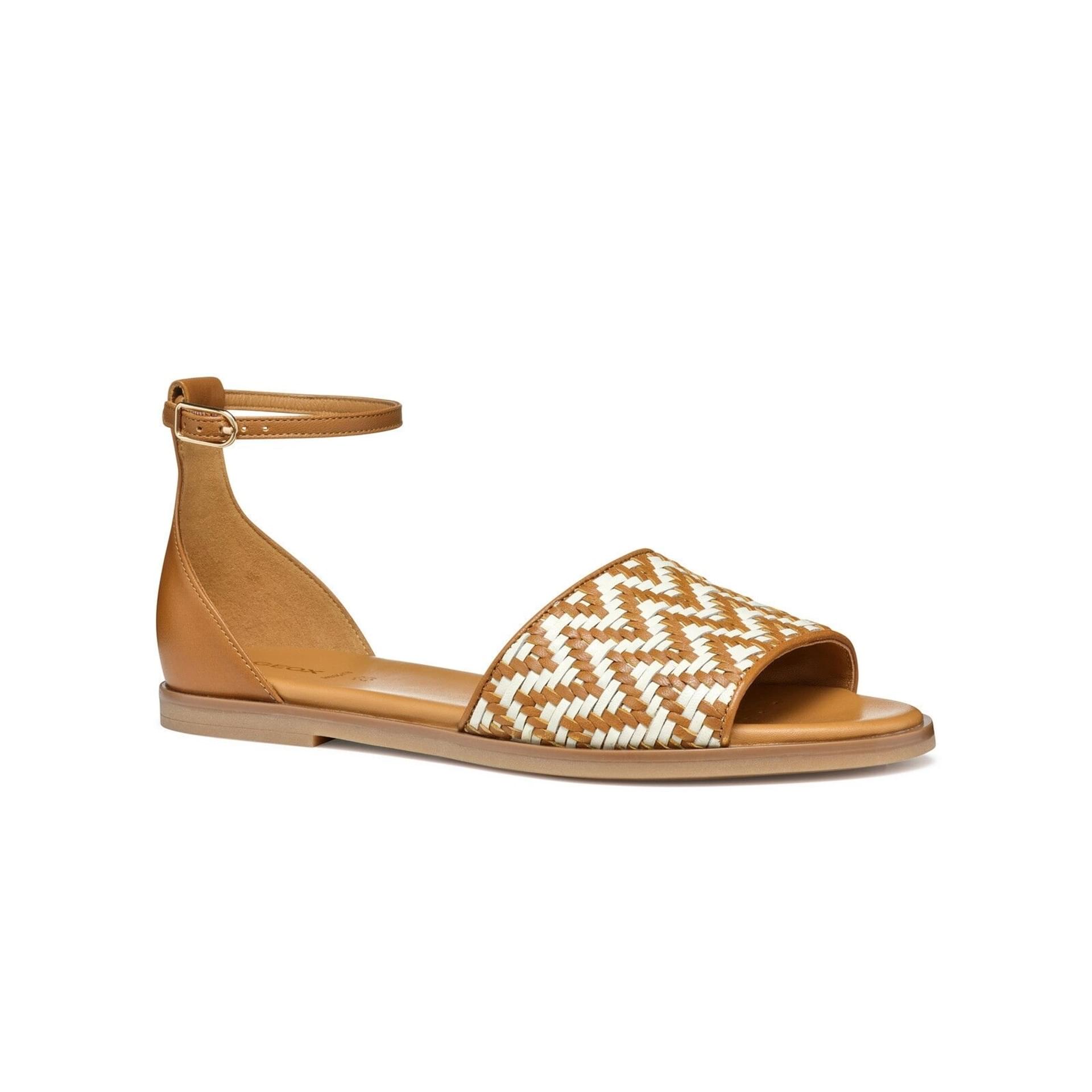 Geox Naileen Sandales D55SDC_000TC in Camel/Papyrus