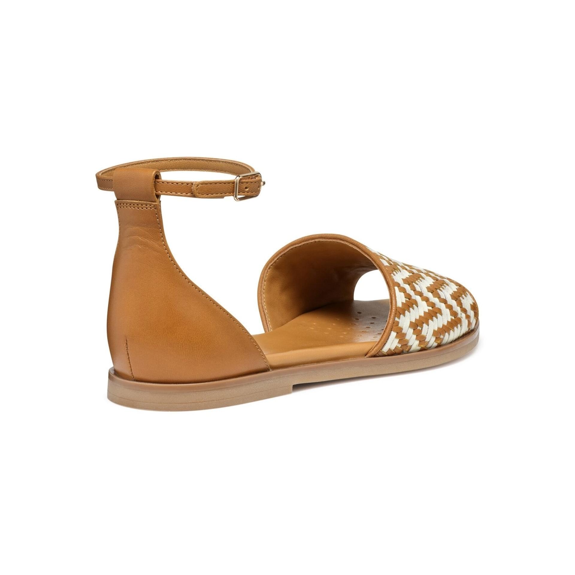 Geox Naileen Sandales D55SDC_000TC in Camel/Papyrus