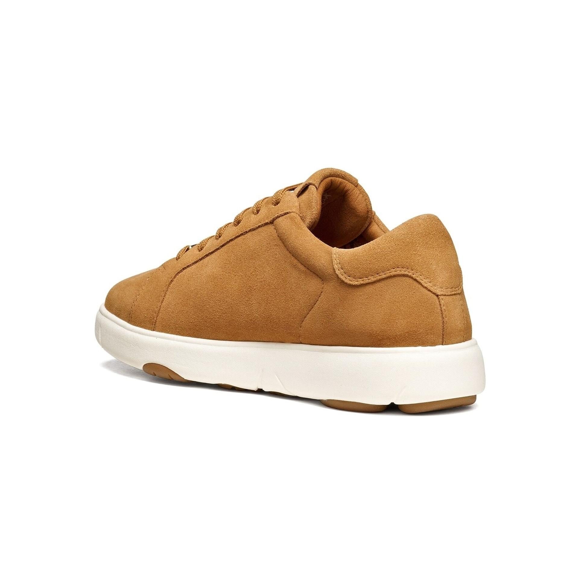 Geox Nebula 2.0 C Sneakers in Whisky, angled view (SKU D663TA_00022--C6627)