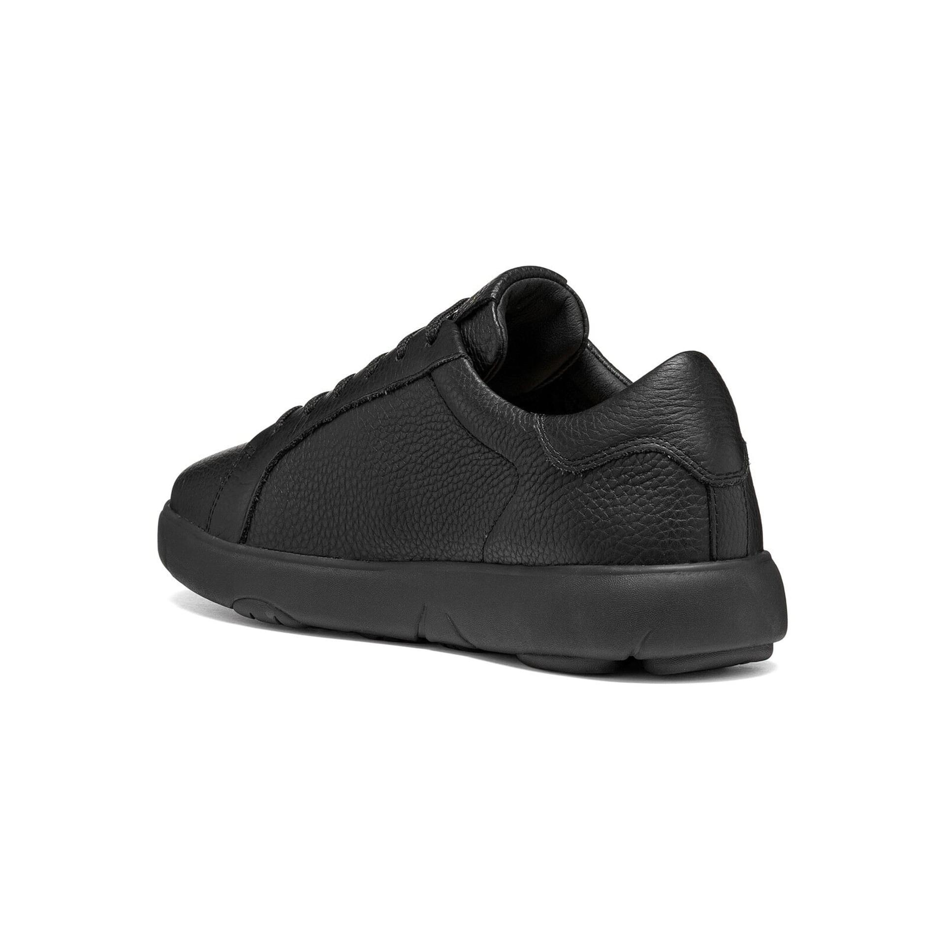 Geox Nebula 2.0 C Sneakers in Black, angled view (SKU D663TA_00046--C9999)