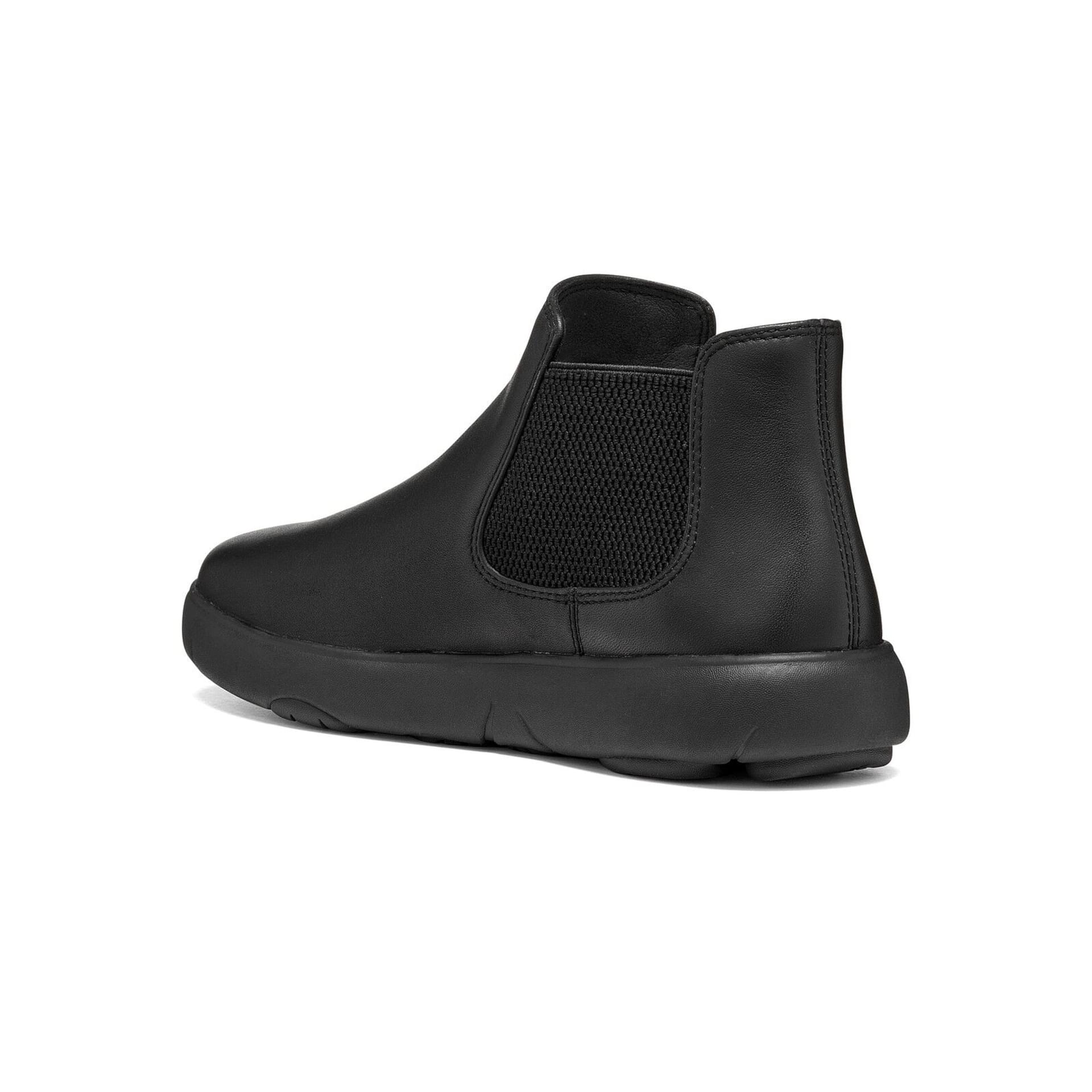 Geox Nebula 2.0 C Bottines cuir in Black, vue en angle (SKU D663TC_00085--C9999)
