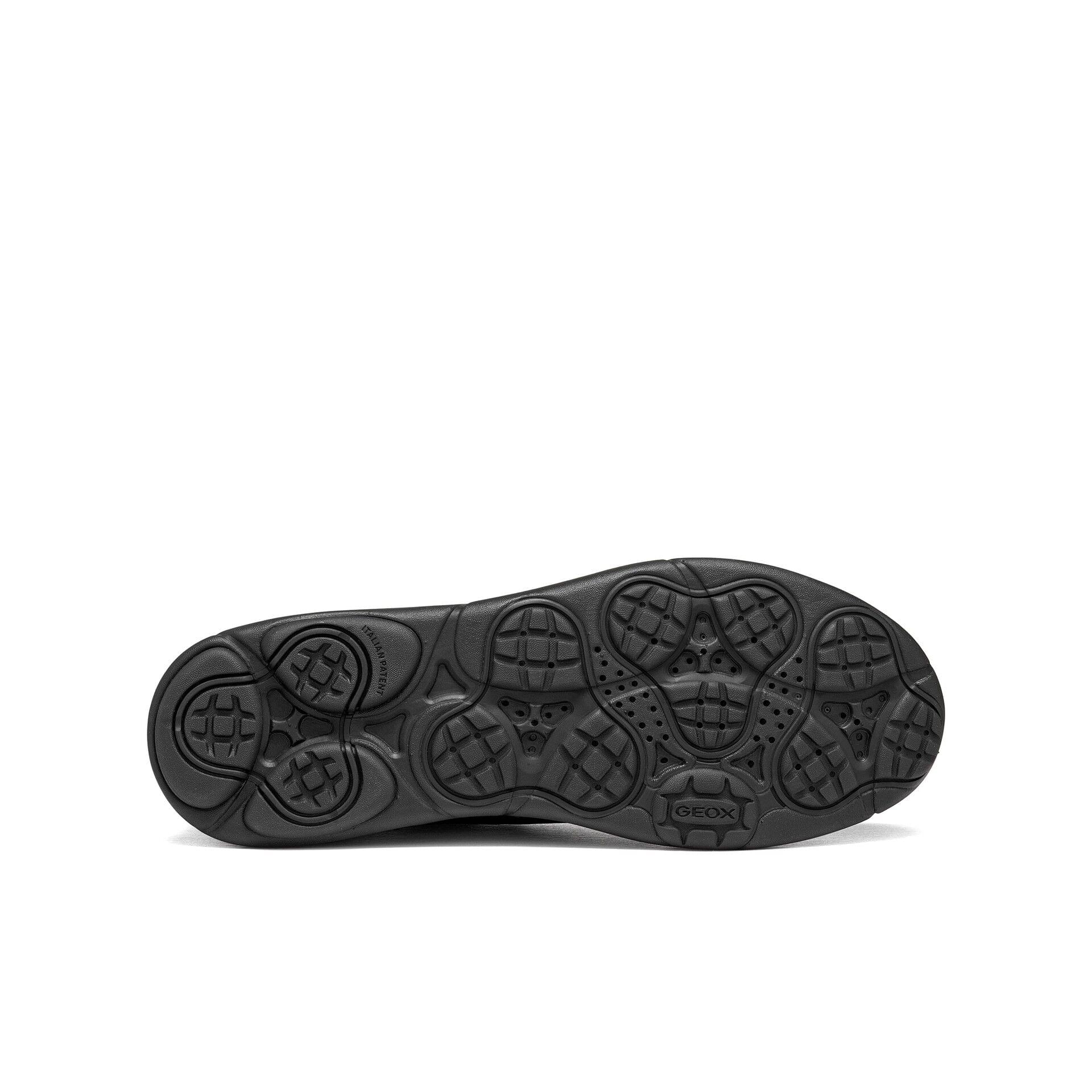 Geox Nebula 2.0 C Bottines cuir in Black, semelle (SKU D663TC_00085--C9999)